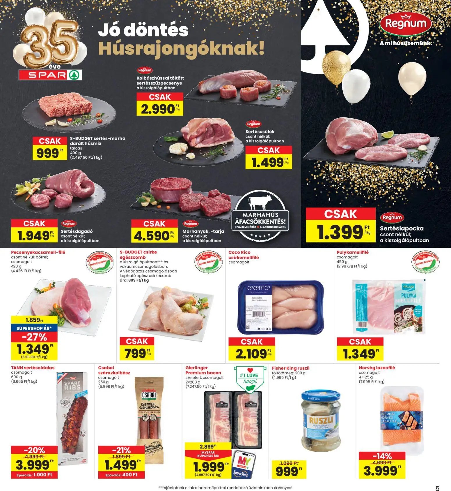 Interspar újság 2026.02.12. Akciós újság Interspar (2026-02-12 - 2026-02-18)