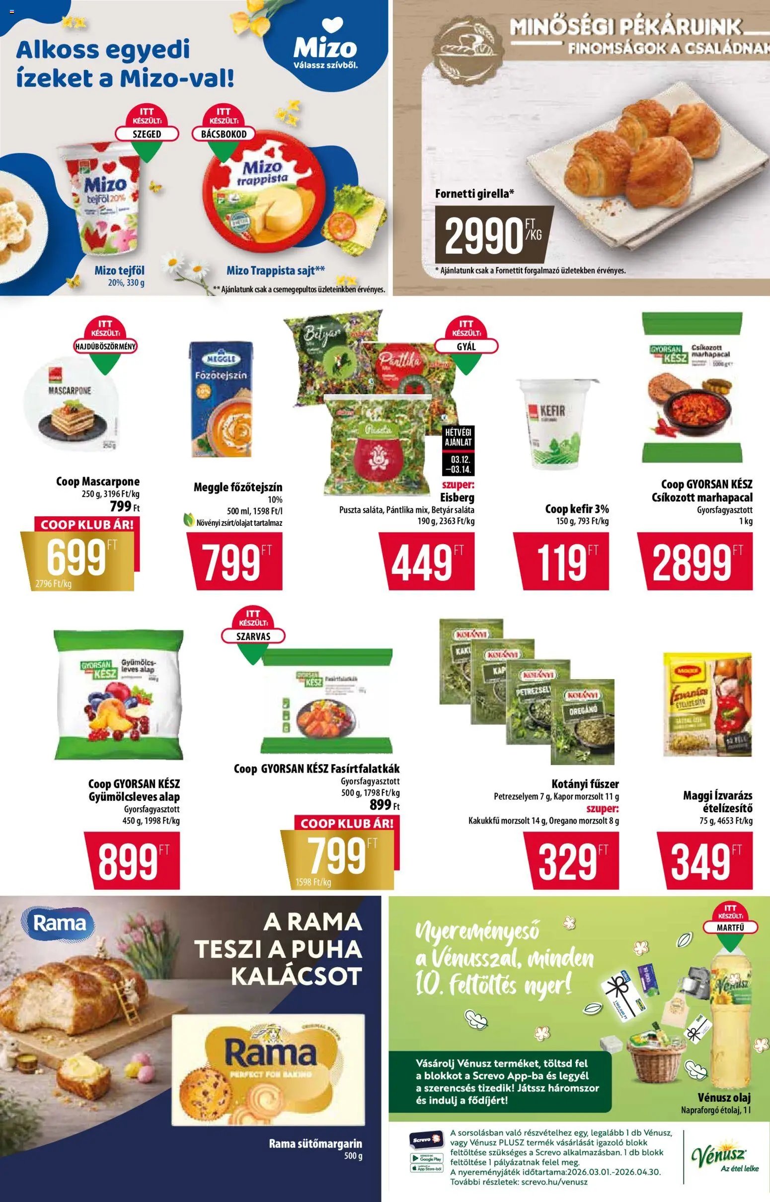 COOP újság 2026.03.12. COOP - Újság Észak Kelet Pro-Coop Zrt (2026-03-12 - 2026-03-18)