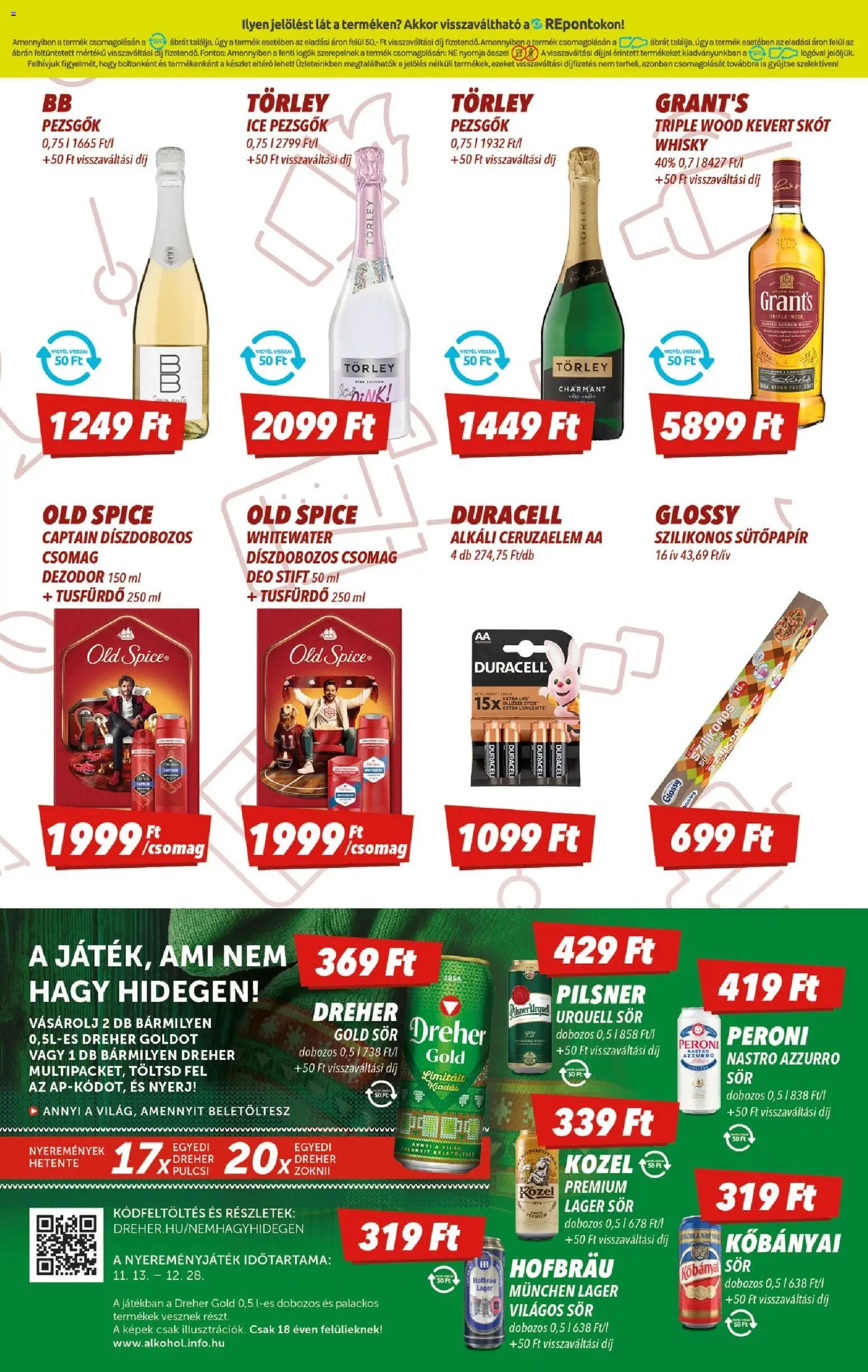 CBA újság 2025.11.20. Akciós újság CBA (2025-11-20 - 2025-11-26)