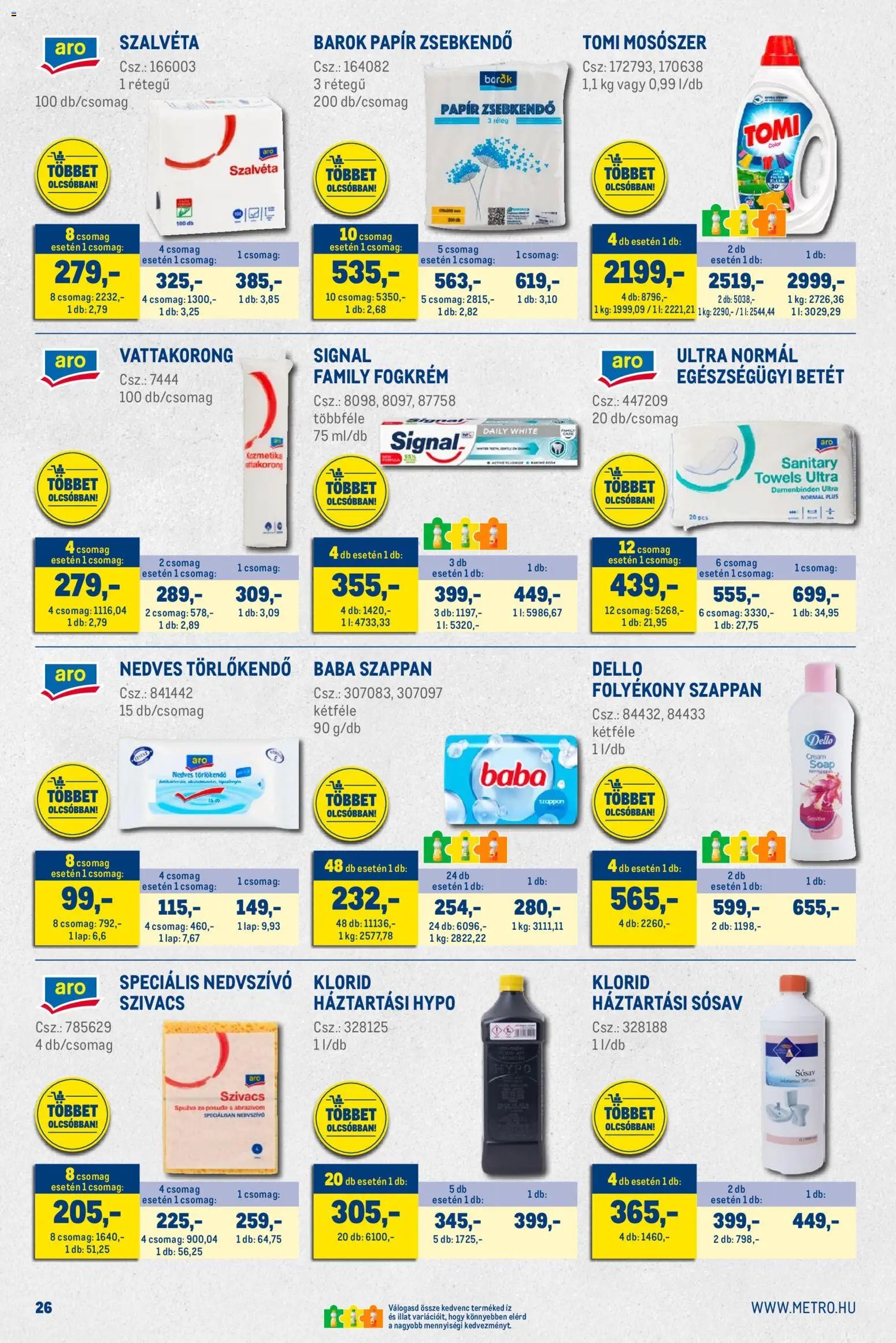 Metro újság 2026.03.01. Akciós újság Metro (2026-03-01 - 2026-03-31)