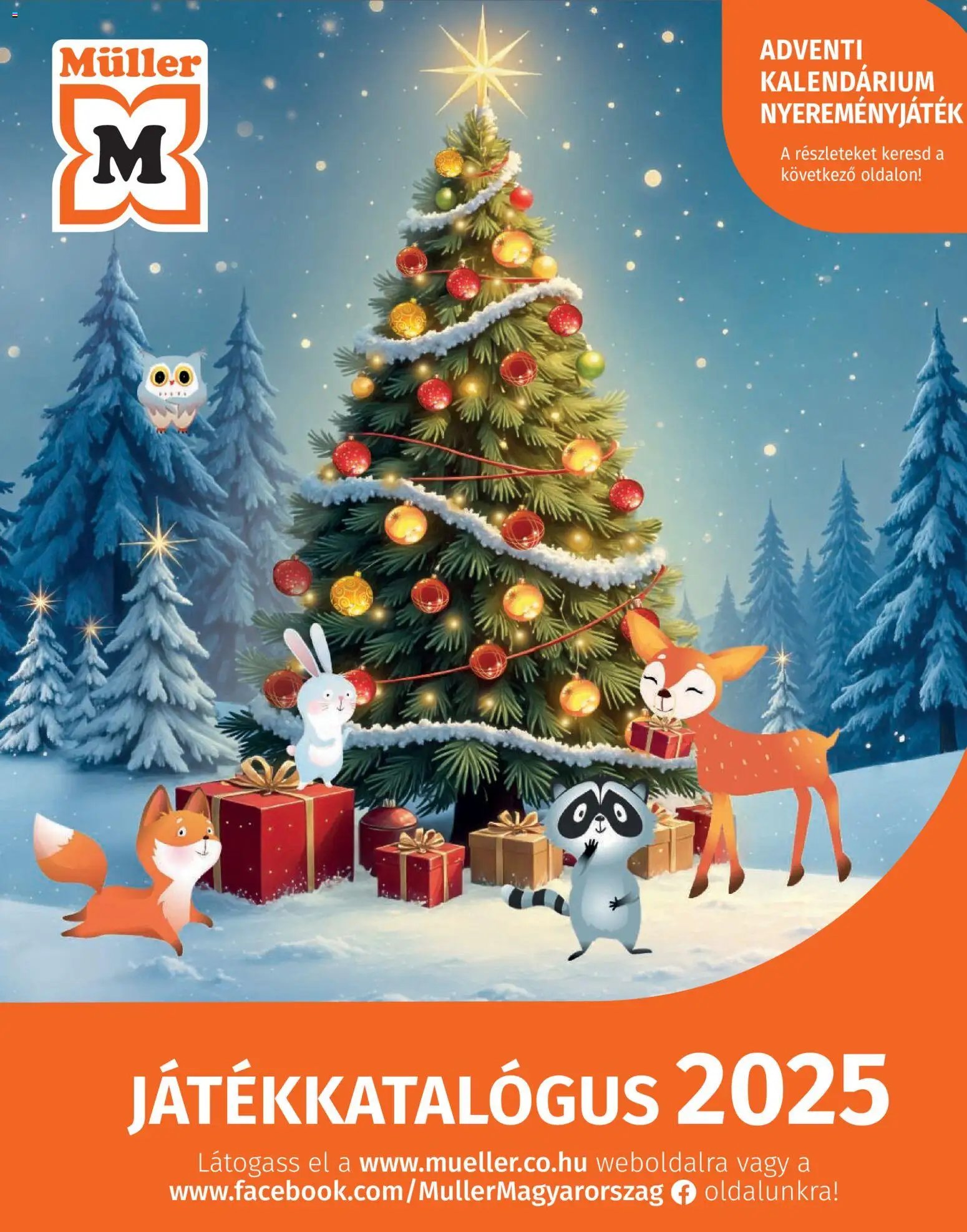 Müller újság 2025.10.27. Játékkatalógus 2025 (2025-10-27 - 2025-12-31)