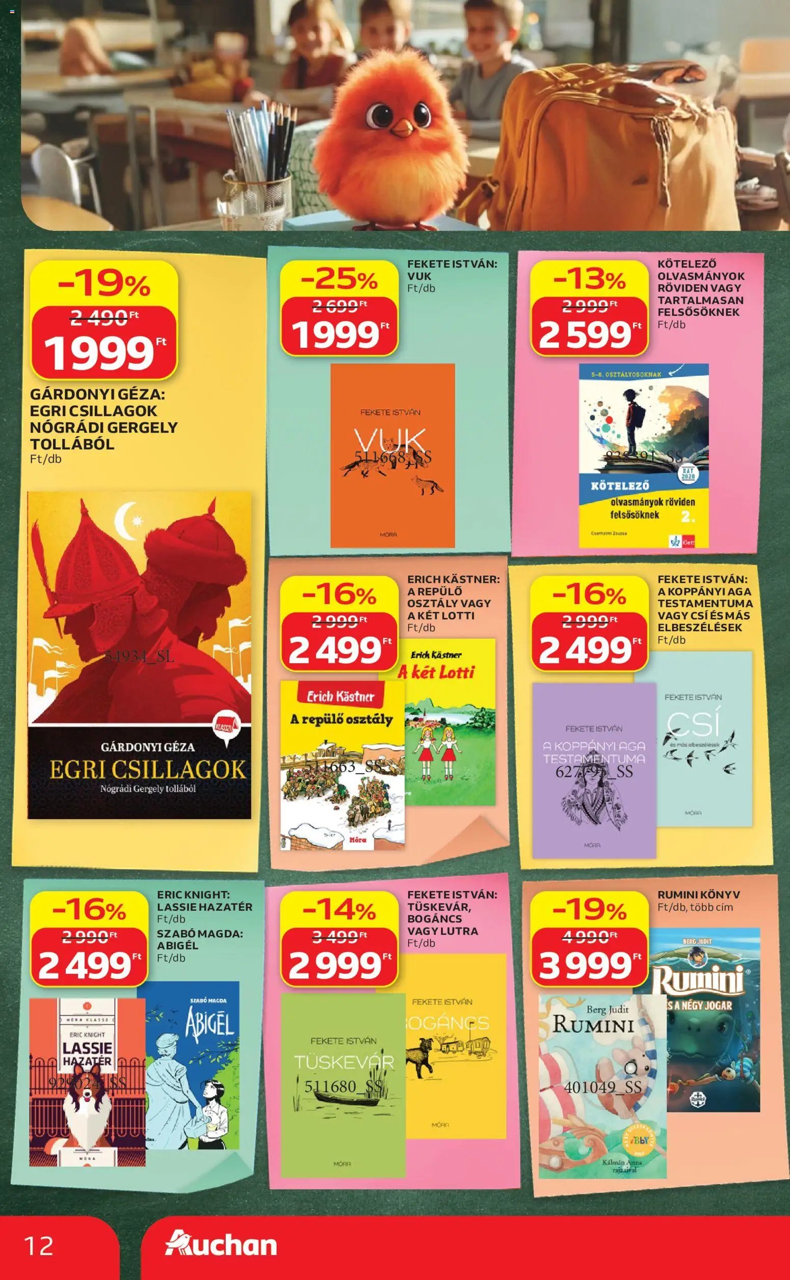 Auchan újság 2026.07.23. Auchan Iskolakezdési ajánlatok