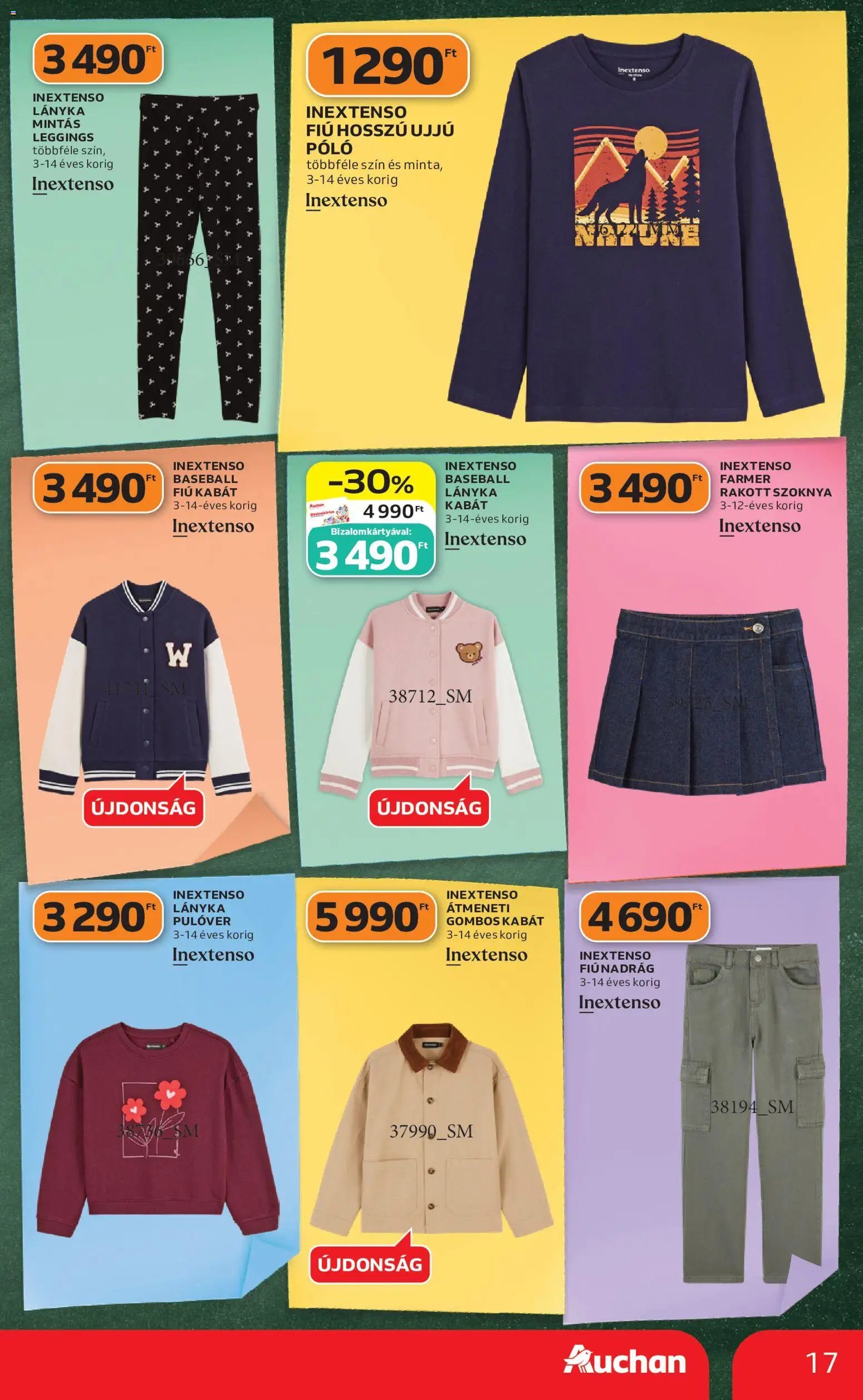 Auchan újság 2026.07.23. Auchan Iskolakezdési ajánlatok