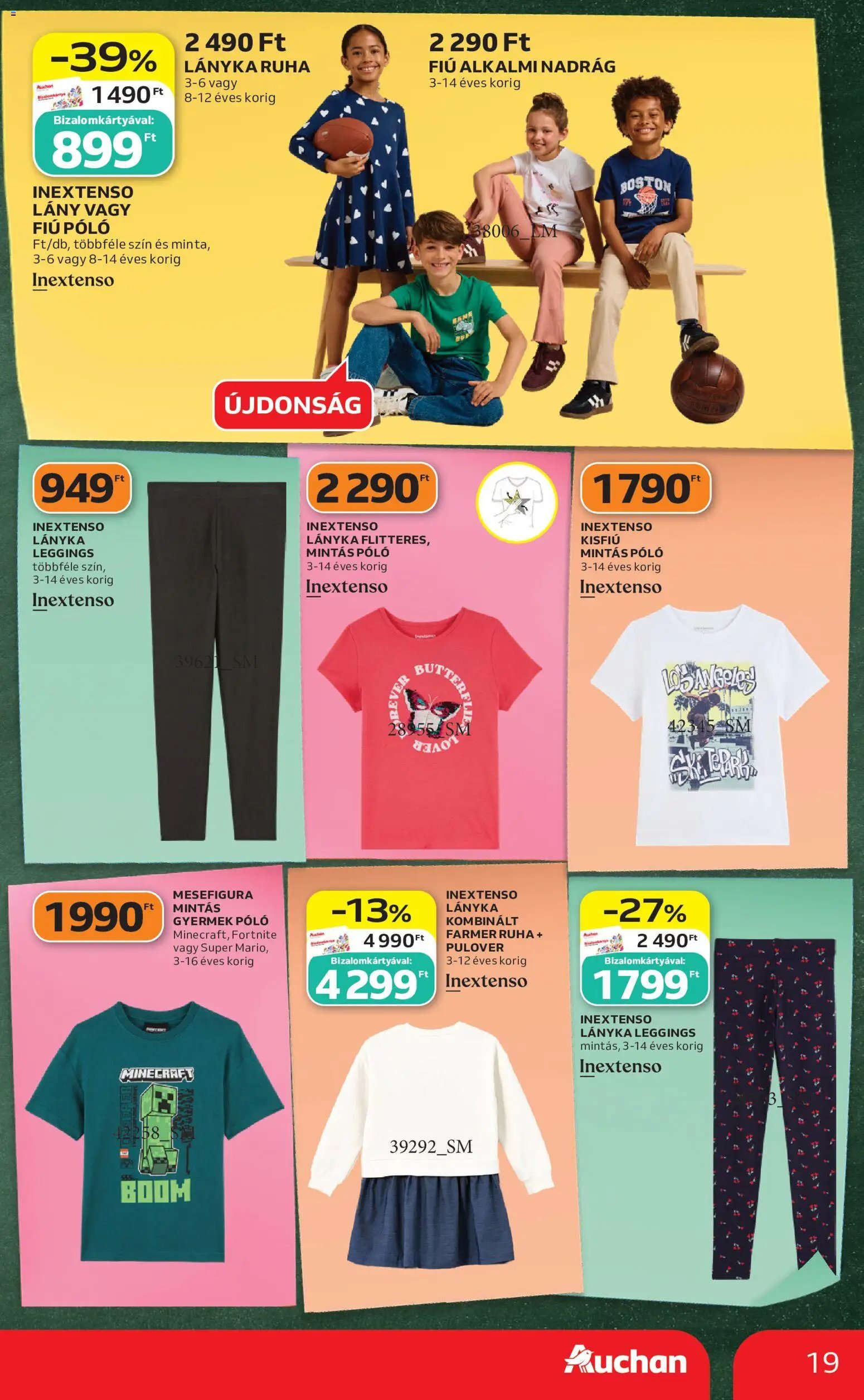 Auchan újság 2026.07.23. Auchan Iskolakezdési ajánlatok