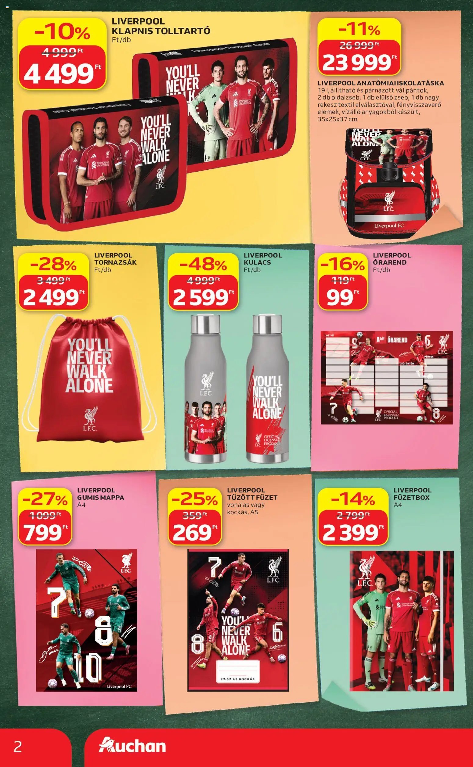 Auchan újság 2026.07.23. Auchan Iskolakezdési ajánlatok