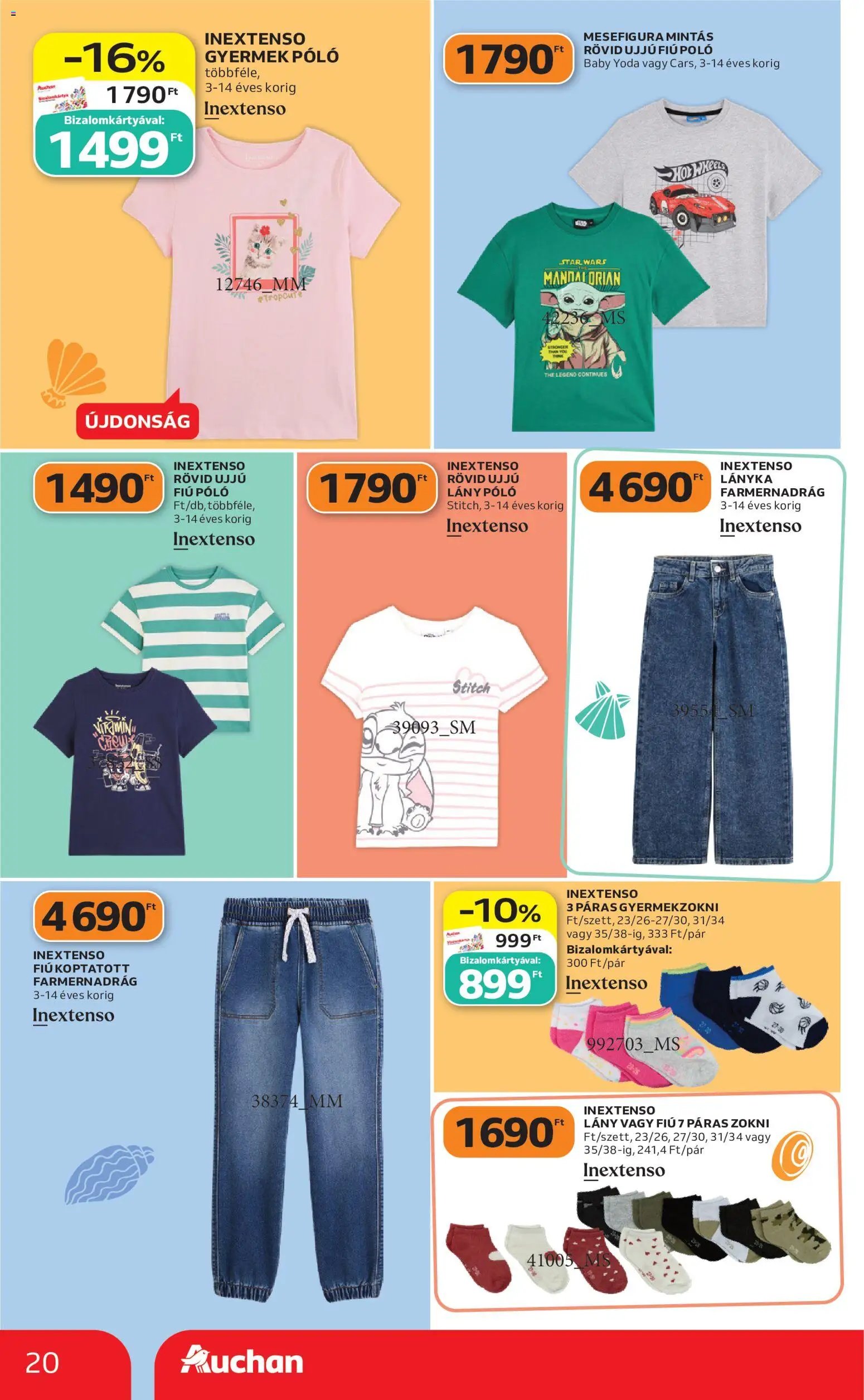 Auchan újság 2026.07.23. Auchan Iskolakezdési ajánlatok