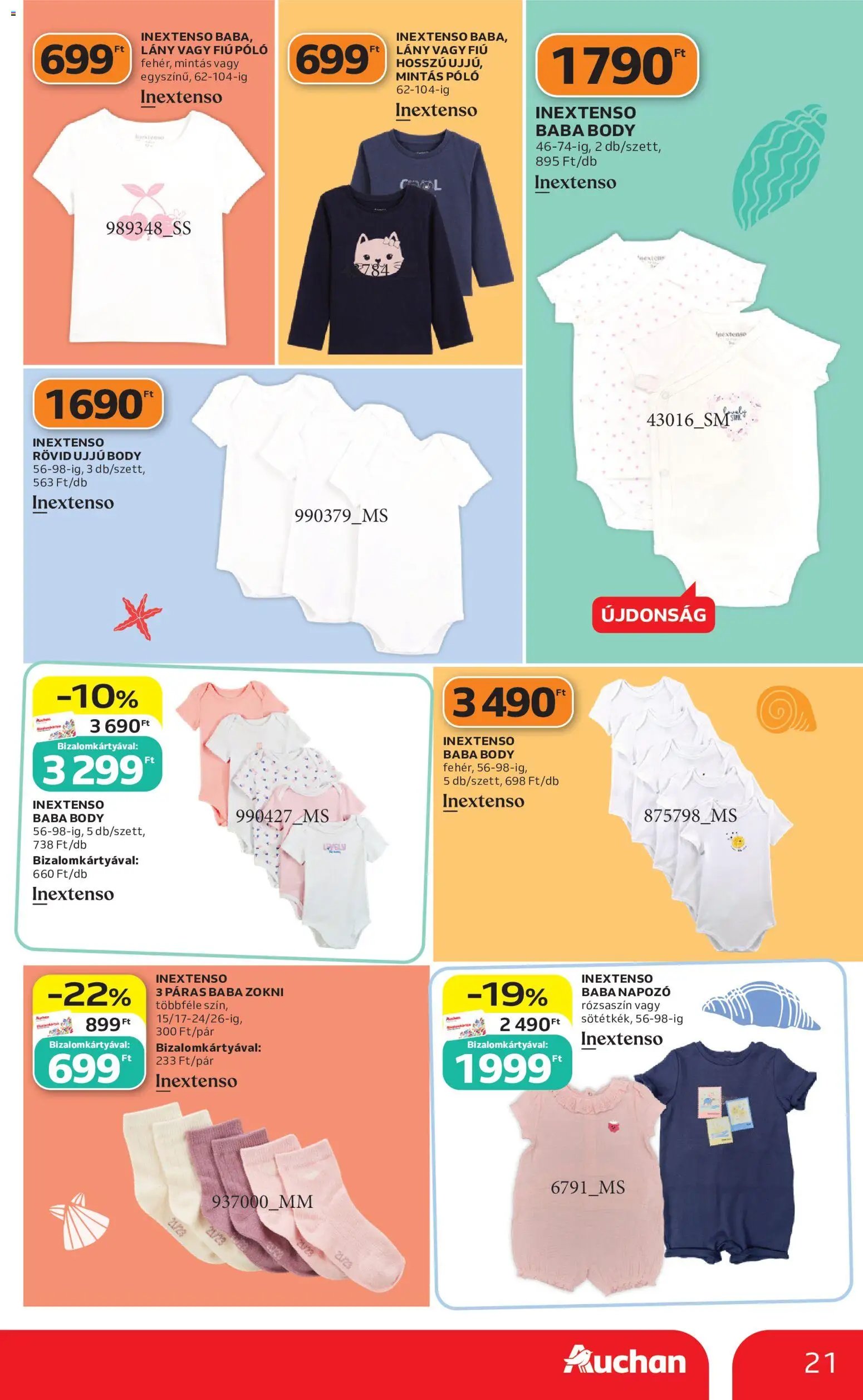 Auchan újság 2026.07.23. Auchan Iskolakezdési ajánlatok