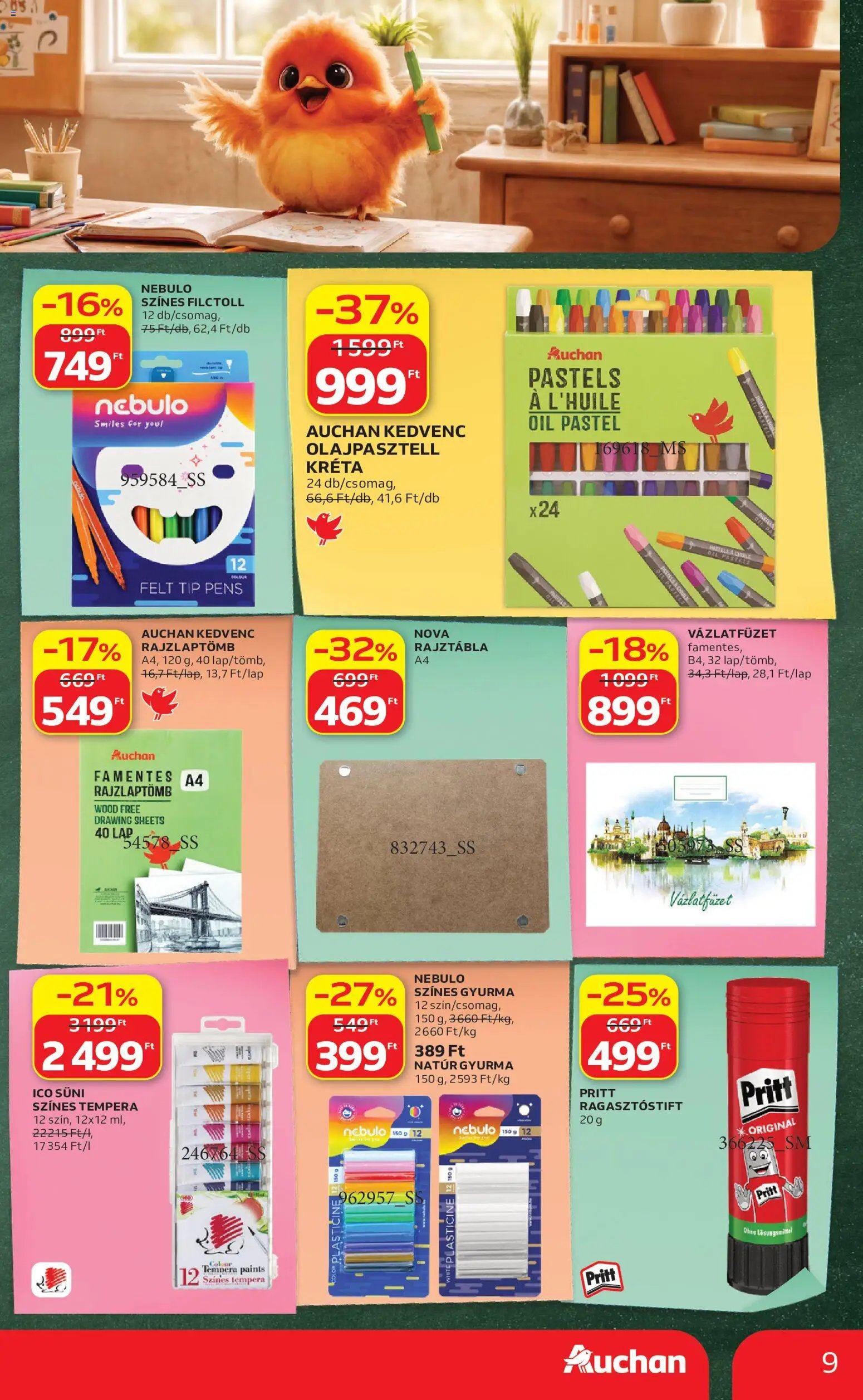 Auchan újság 2026.07.23. Auchan Iskolakezdési ajánlatok