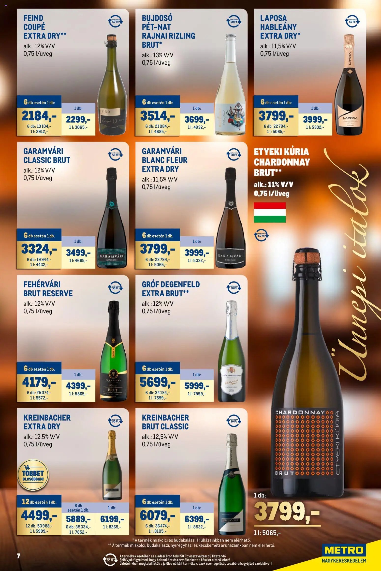 Metro újság 2025.12.01. Ünnepi Italok katalógus (2025-12-01 - 2025-12-31)