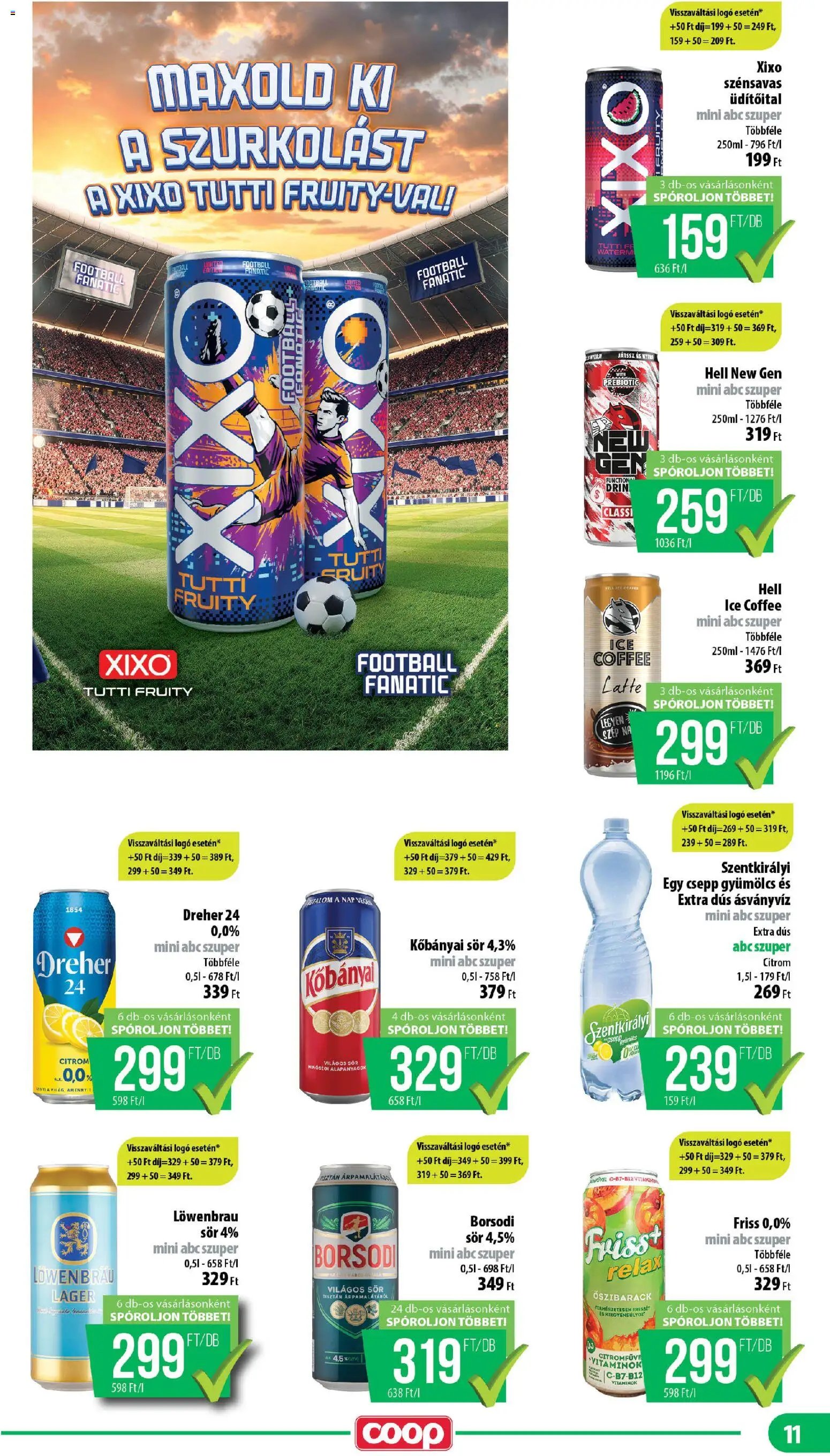 COOP újság 2026.06.18. COOP - Mini & Abc & Szuper / Nyírzem