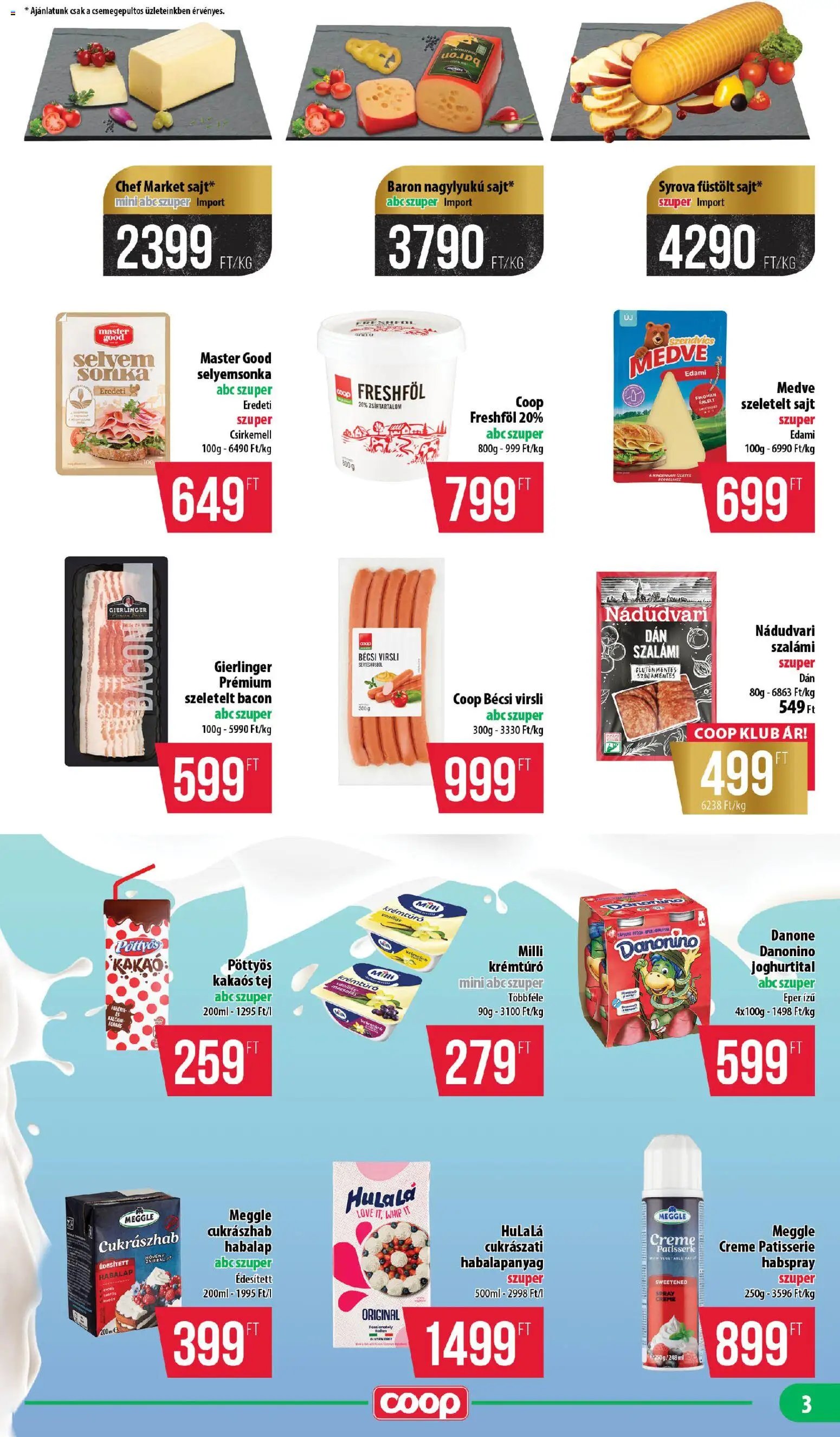 COOP újság 2026.06.18. COOP - Mini & Abc & Szuper / Nyírzem