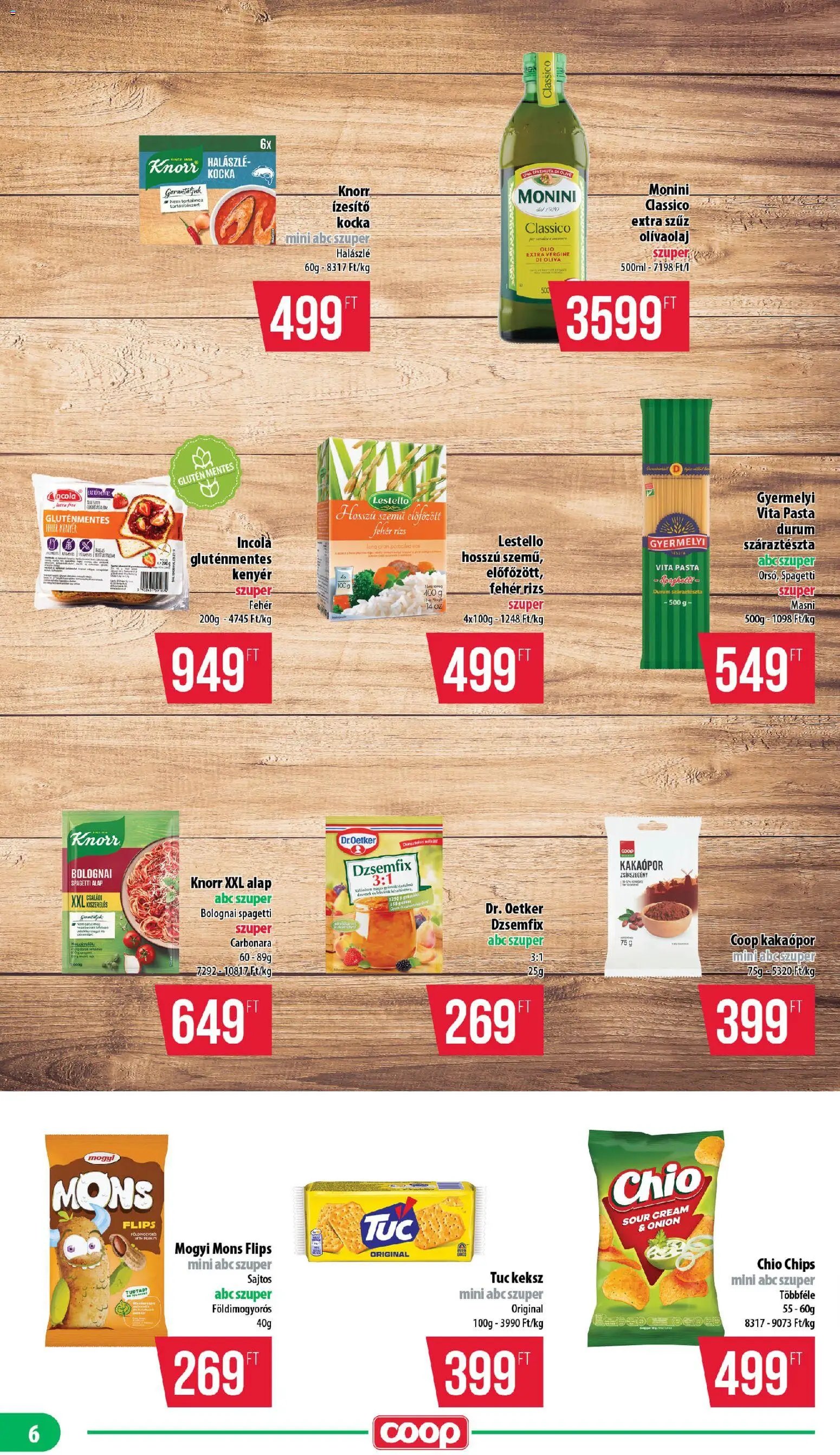 COOP újság 2026.06.18. COOP - Mini & Abc & Szuper / Nyírzem