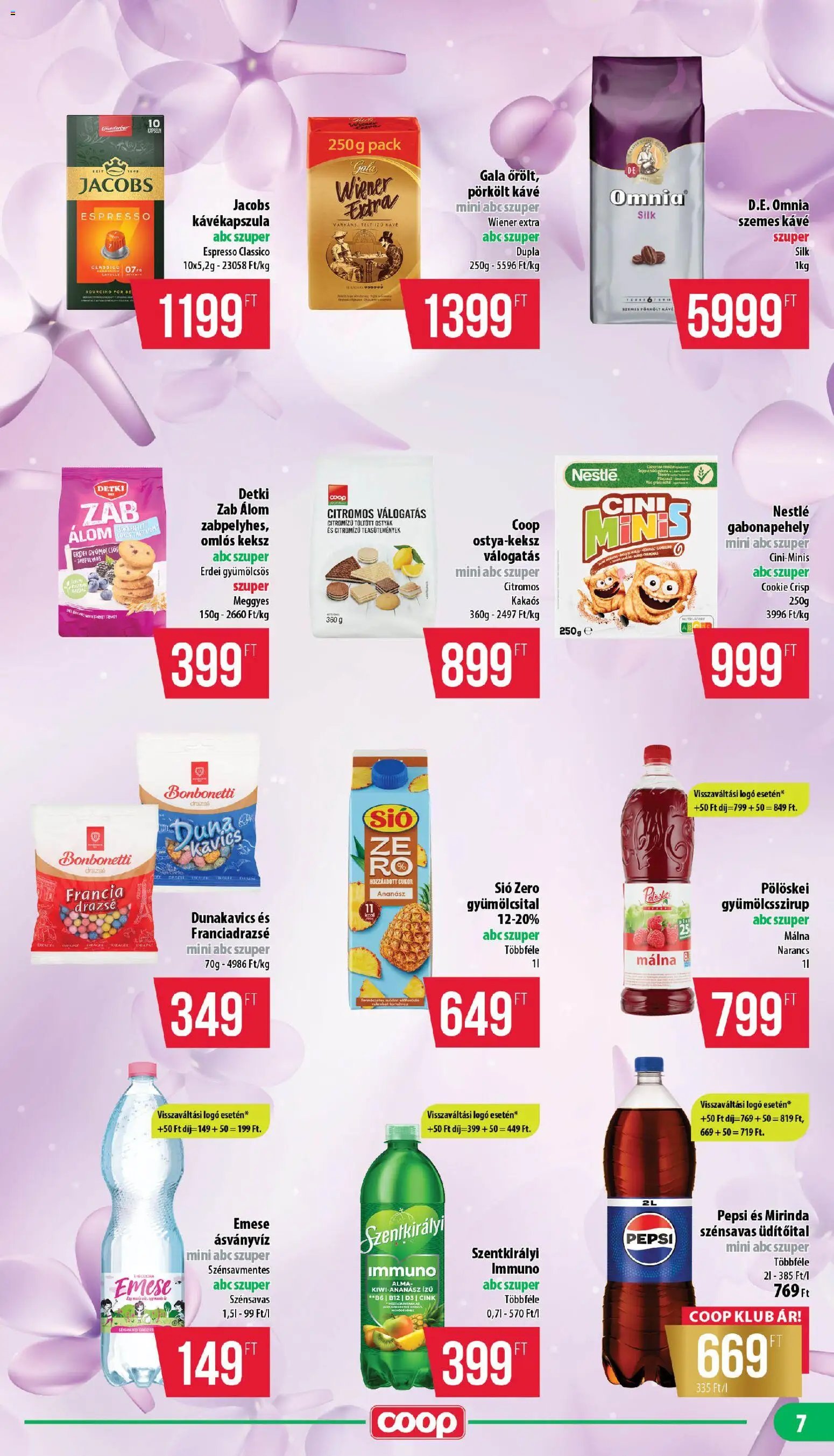COOP újság 2026.06.18. COOP - Mini & Abc & Szuper / Nyírzem