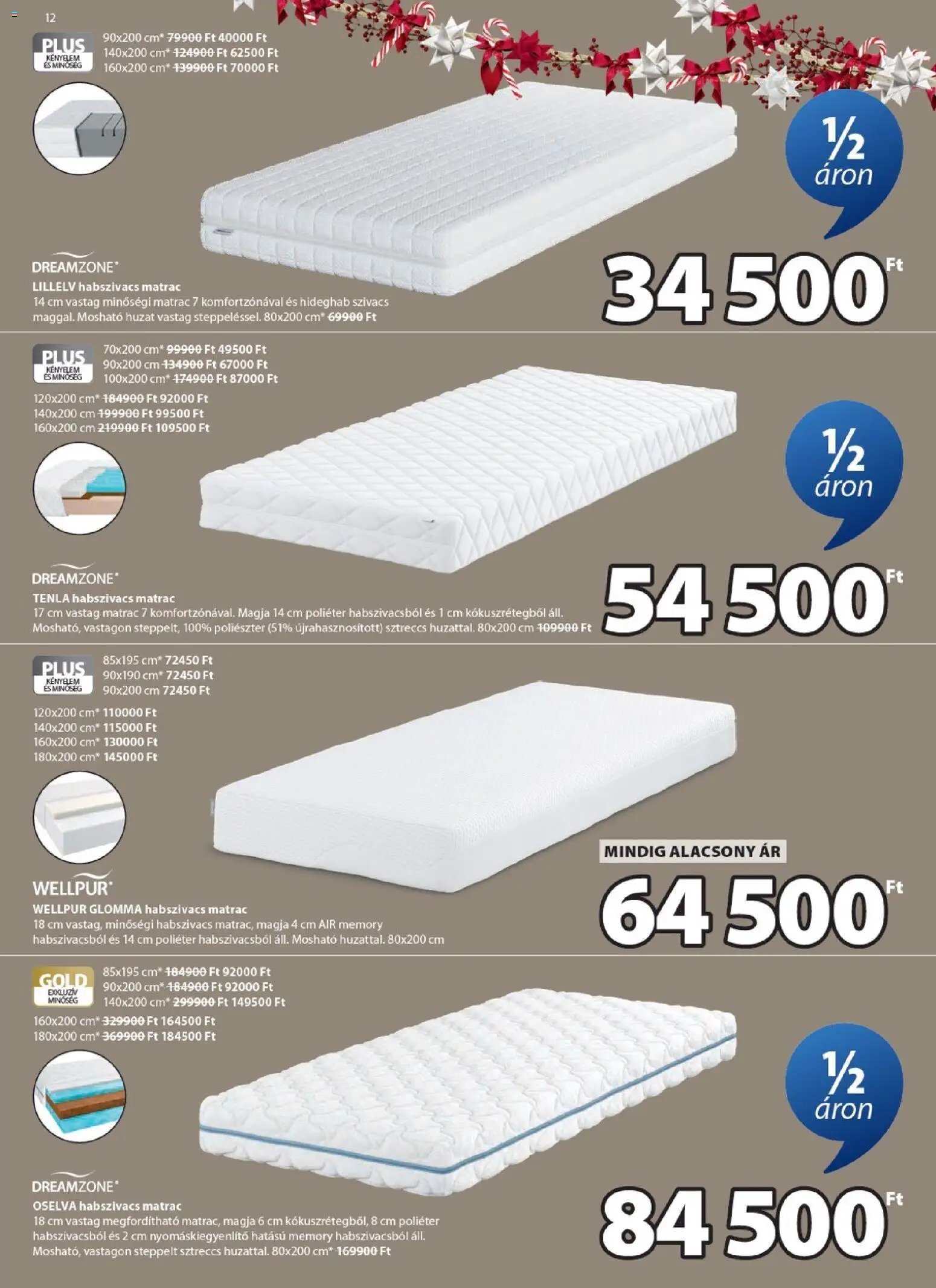 JYSK újság 2025.12.10. Akciós újság JYSK (2025-12-10 - 2025-12-16)