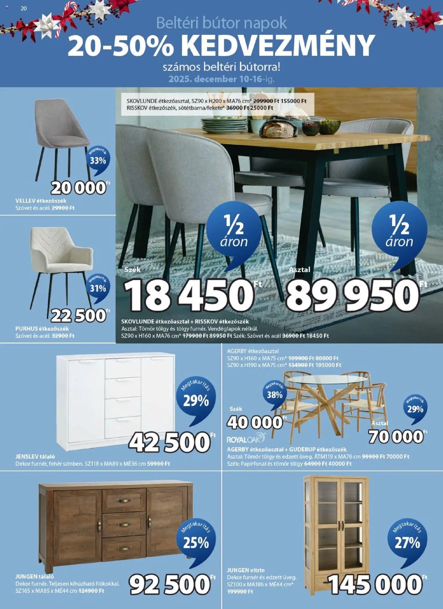 JYSK újság 2025.12.10. Akciós újság JYSK (2025-12-10 - 2025-12-16)