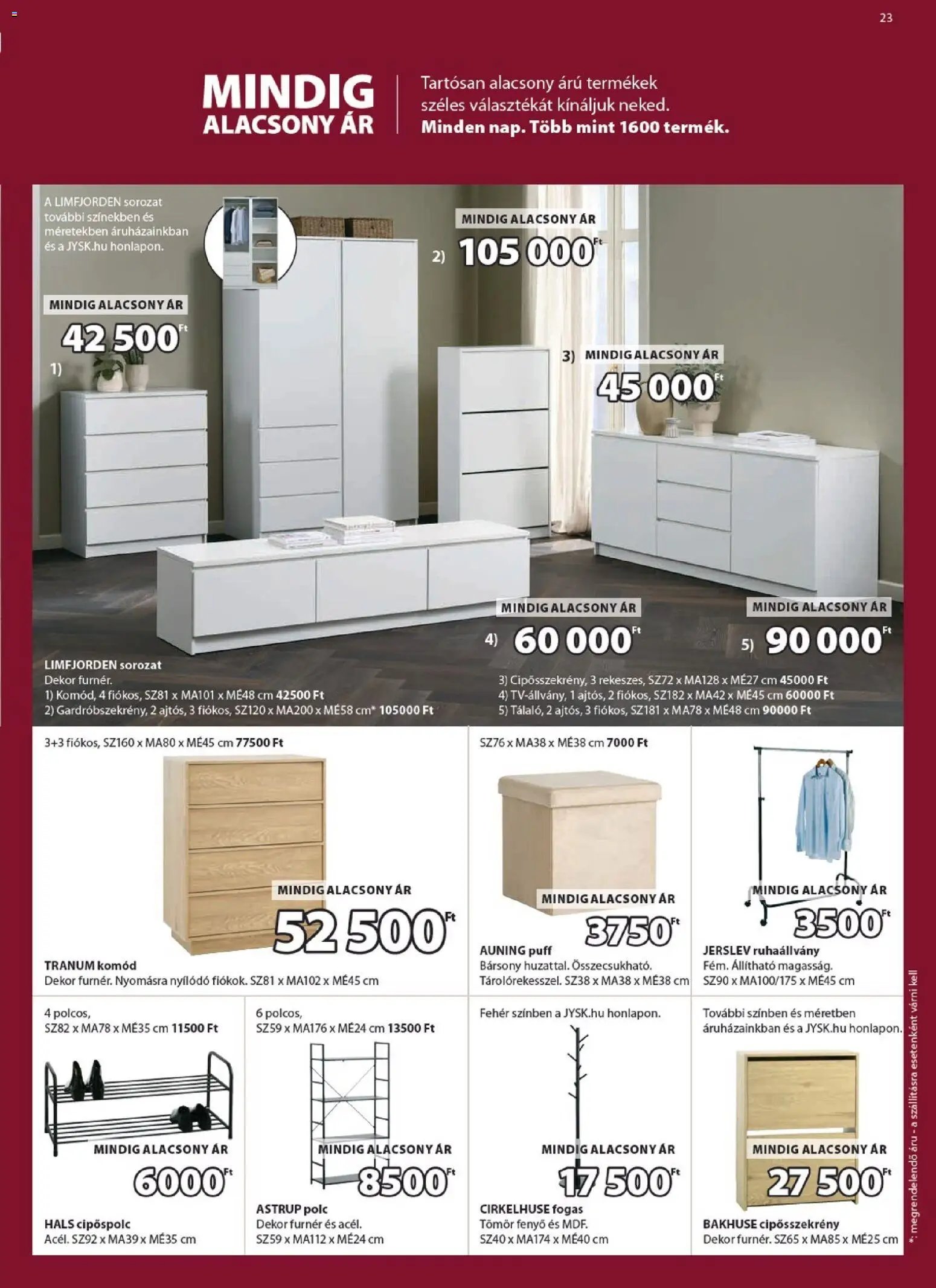 JYSK újság 2025.12.10. Akciós újság JYSK (2025-12-10 - 2025-12-16)