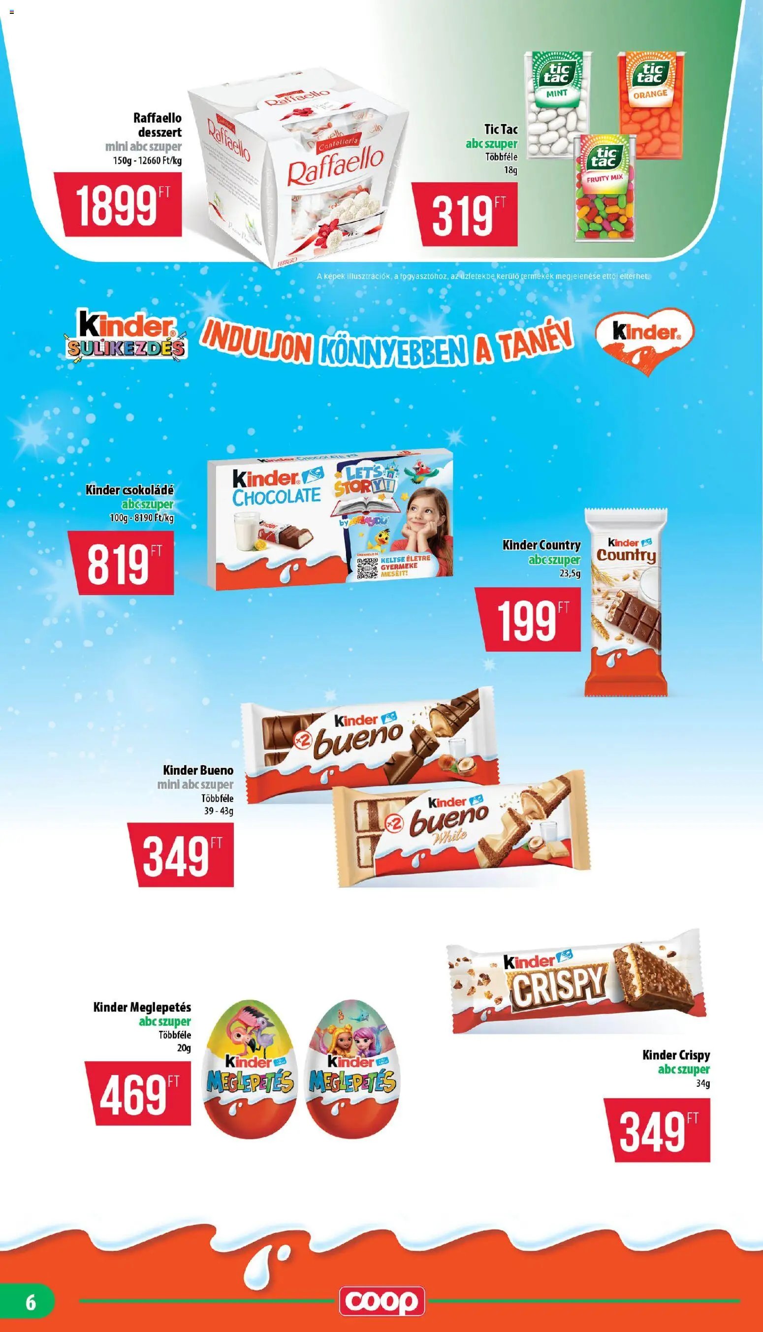COOP újság 2026.09.24. COOP - Mini & Abc & Szuper / Nyírzem
