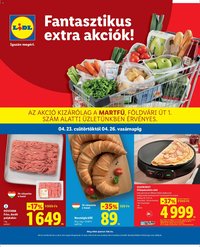 Lidl újság 2026.04.23. Lidl Martfű (2026-04-23 - 2026-04-26)