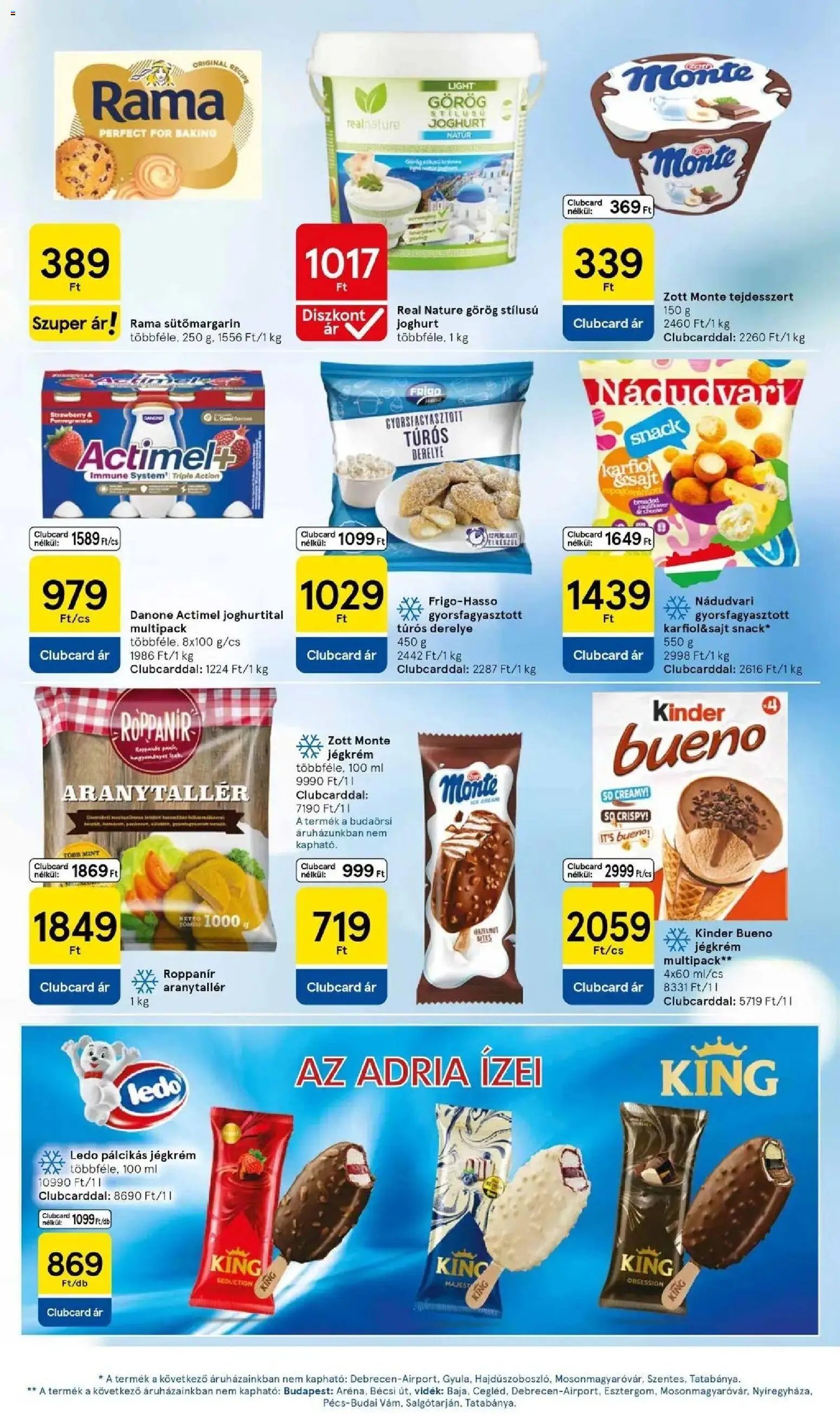 Tesco újság 2026.07.09. Tesco akciós újság