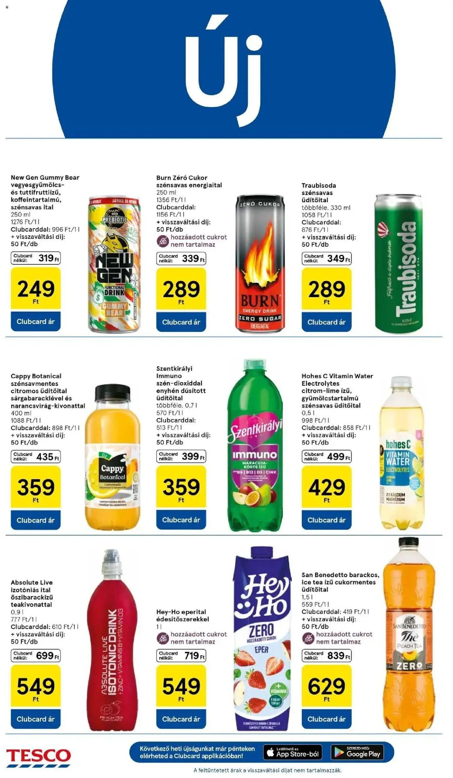 Tesco újság 2026.07.09. Tesco akciós újság