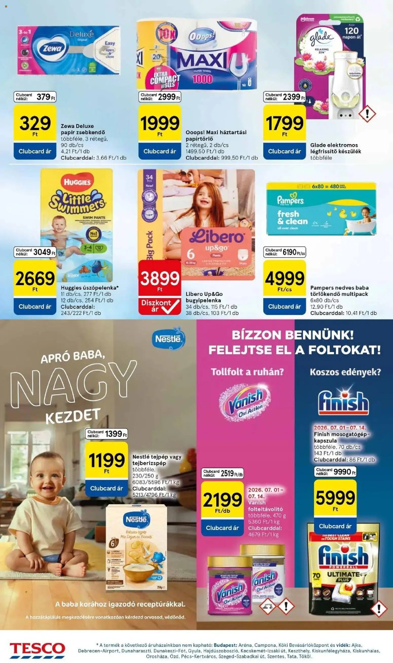 Tesco újság 2026.07.09. Tesco akciós újság