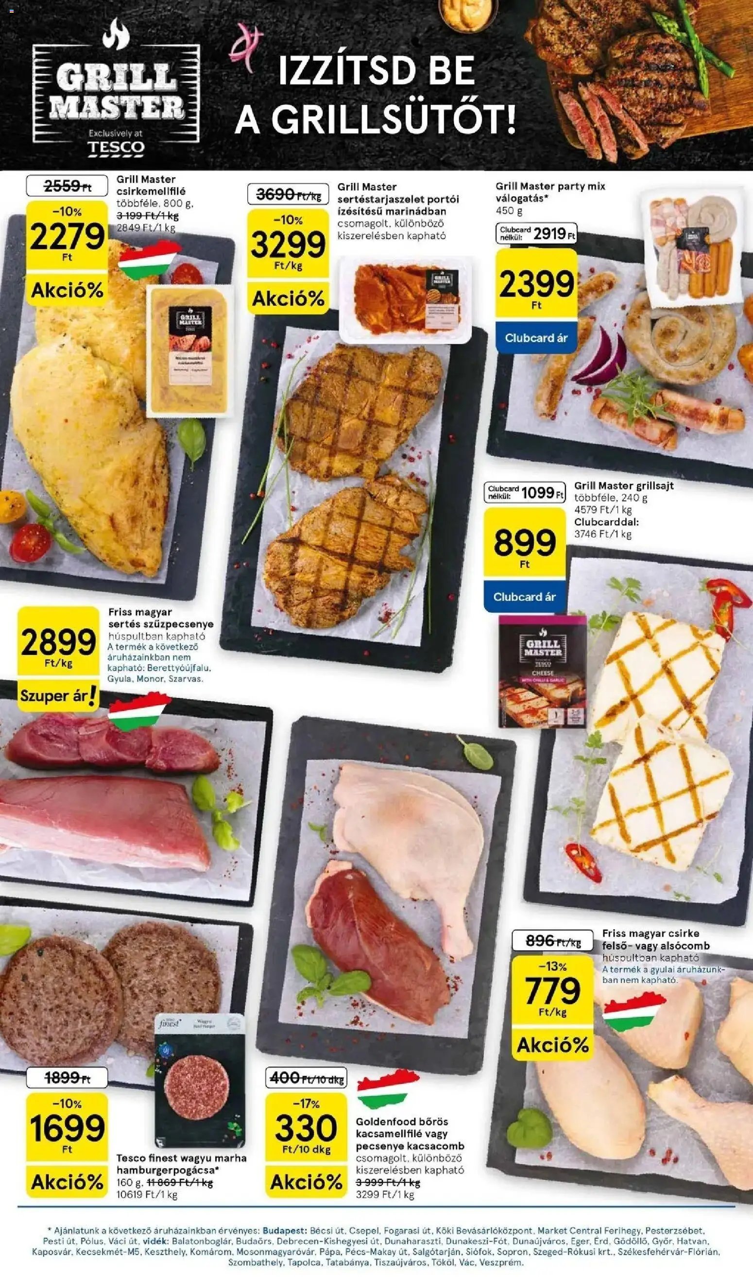 Tesco újság 2026.07.09. Tesco akciós újság