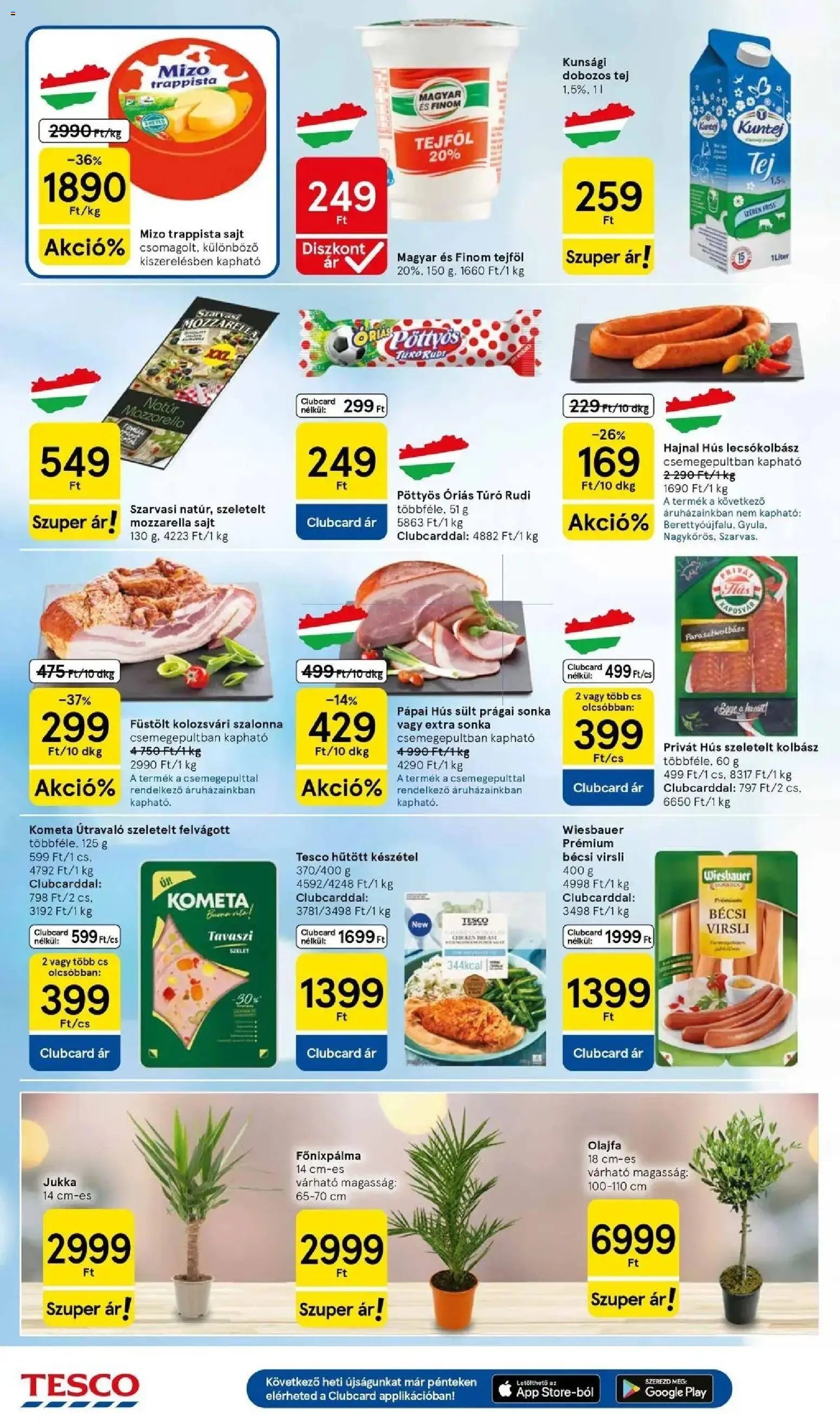 Tesco újság 2026.07.09. Tesco akciós újság