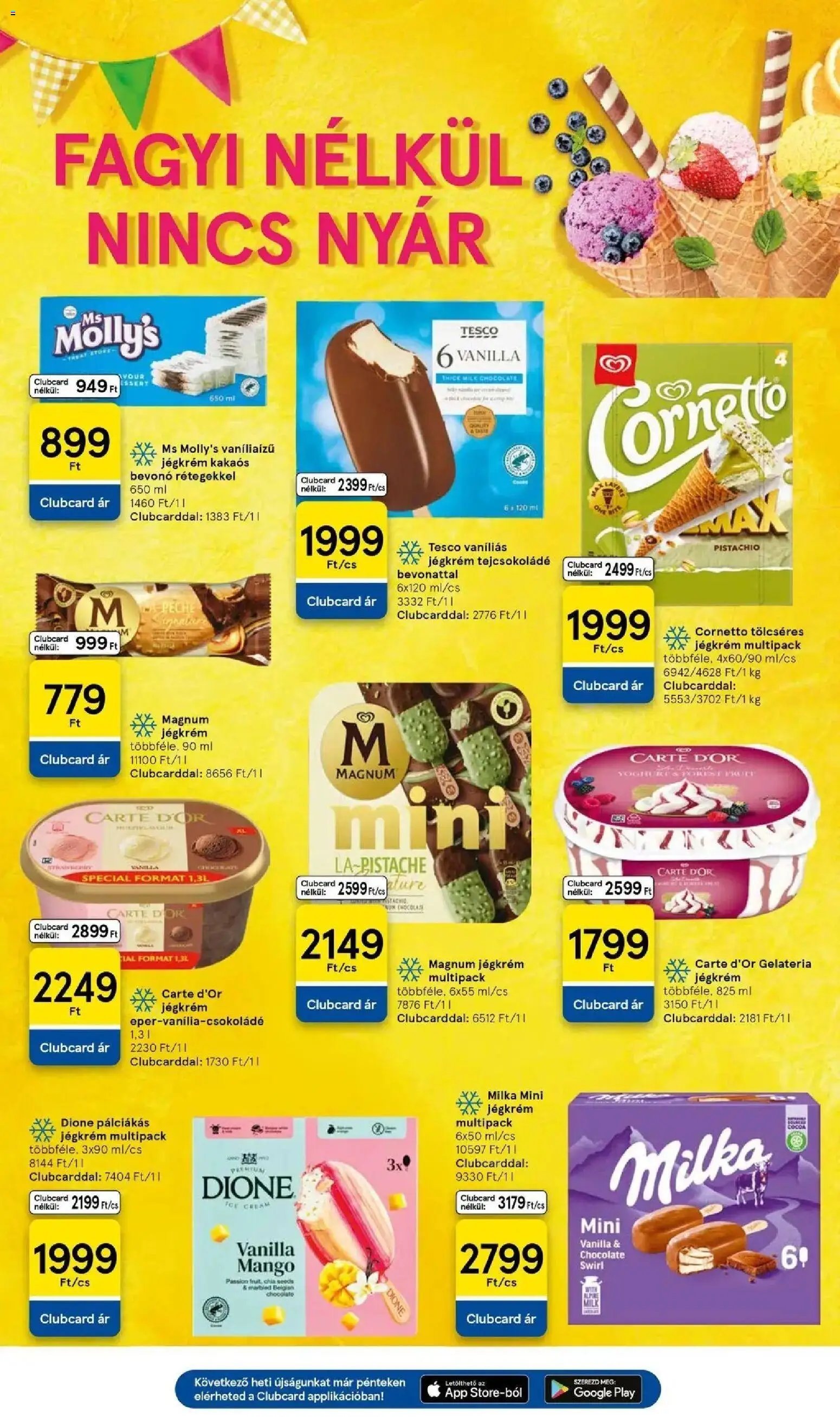 Tesco újság 2026.07.09. Tesco akciós újság