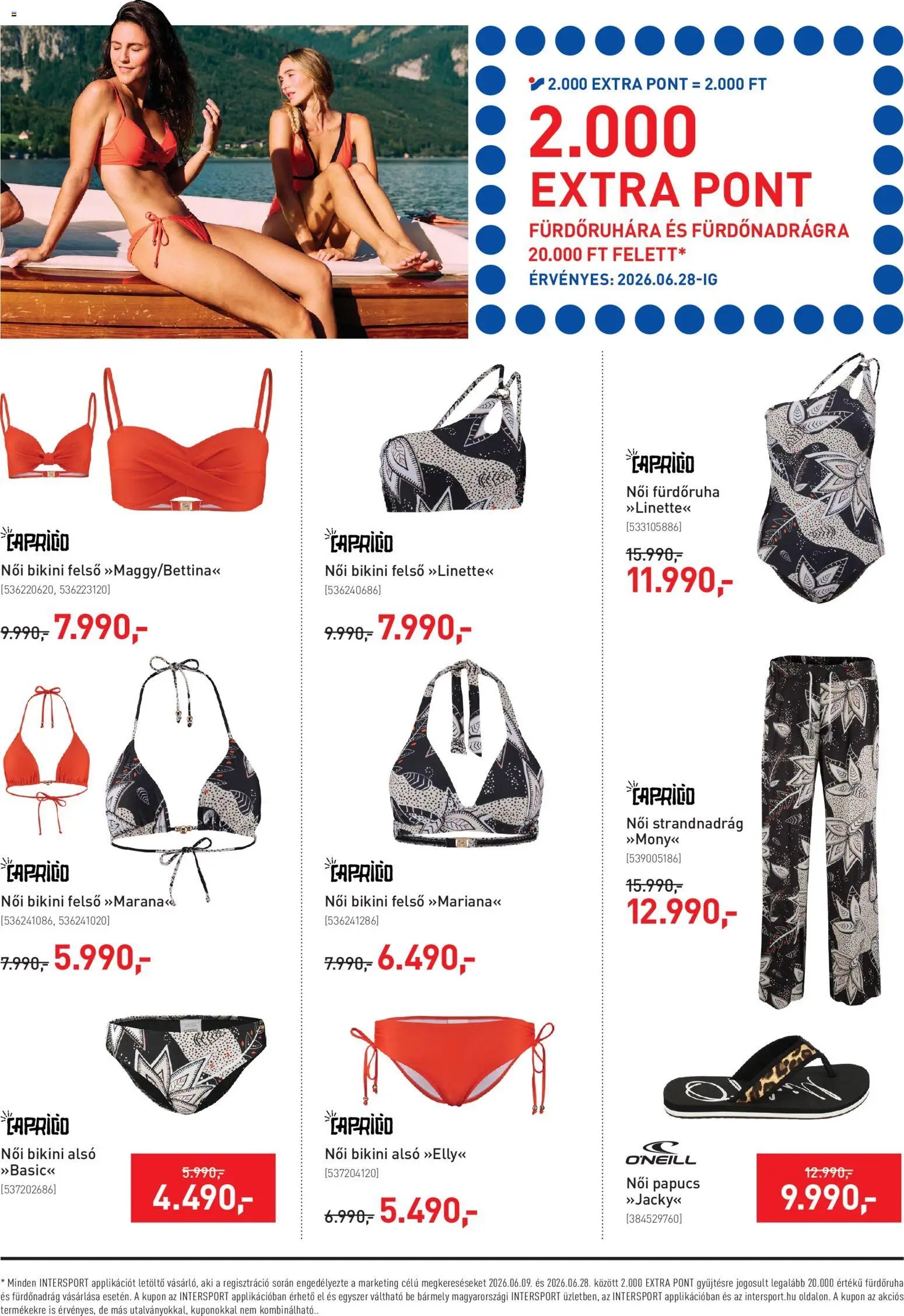 Intersport újság 2026.06.09. Intersport akciós újság