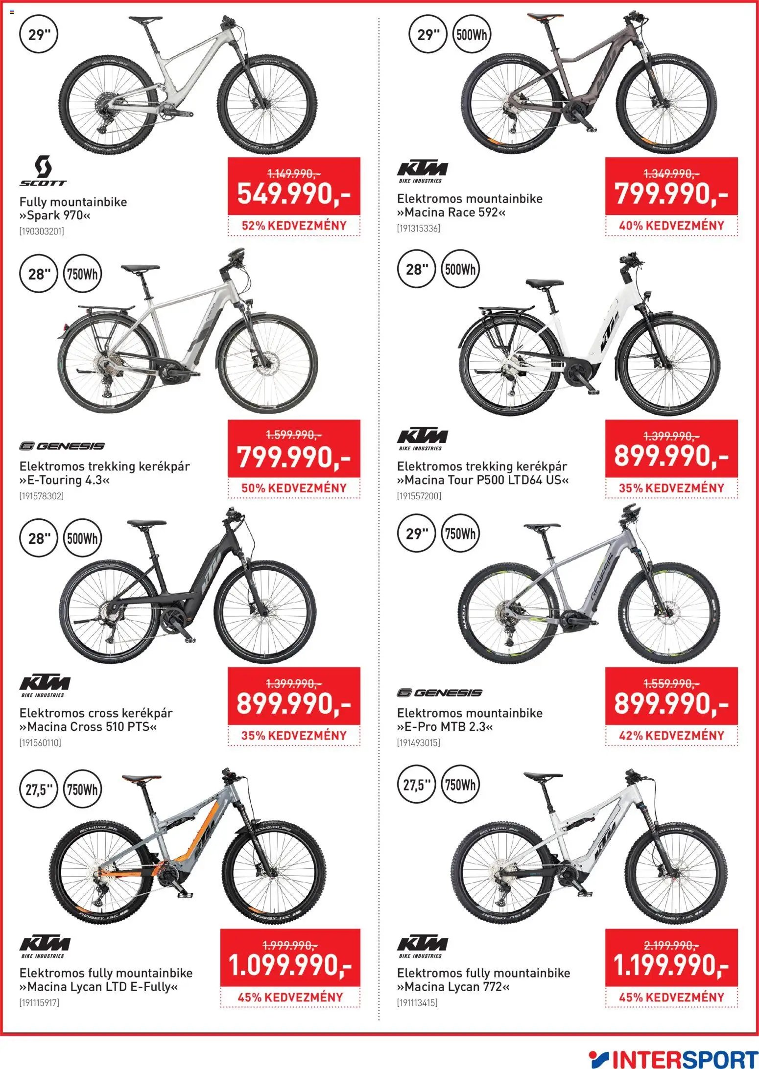 Intersport újság 2026.06.09. Intersport akciós újság