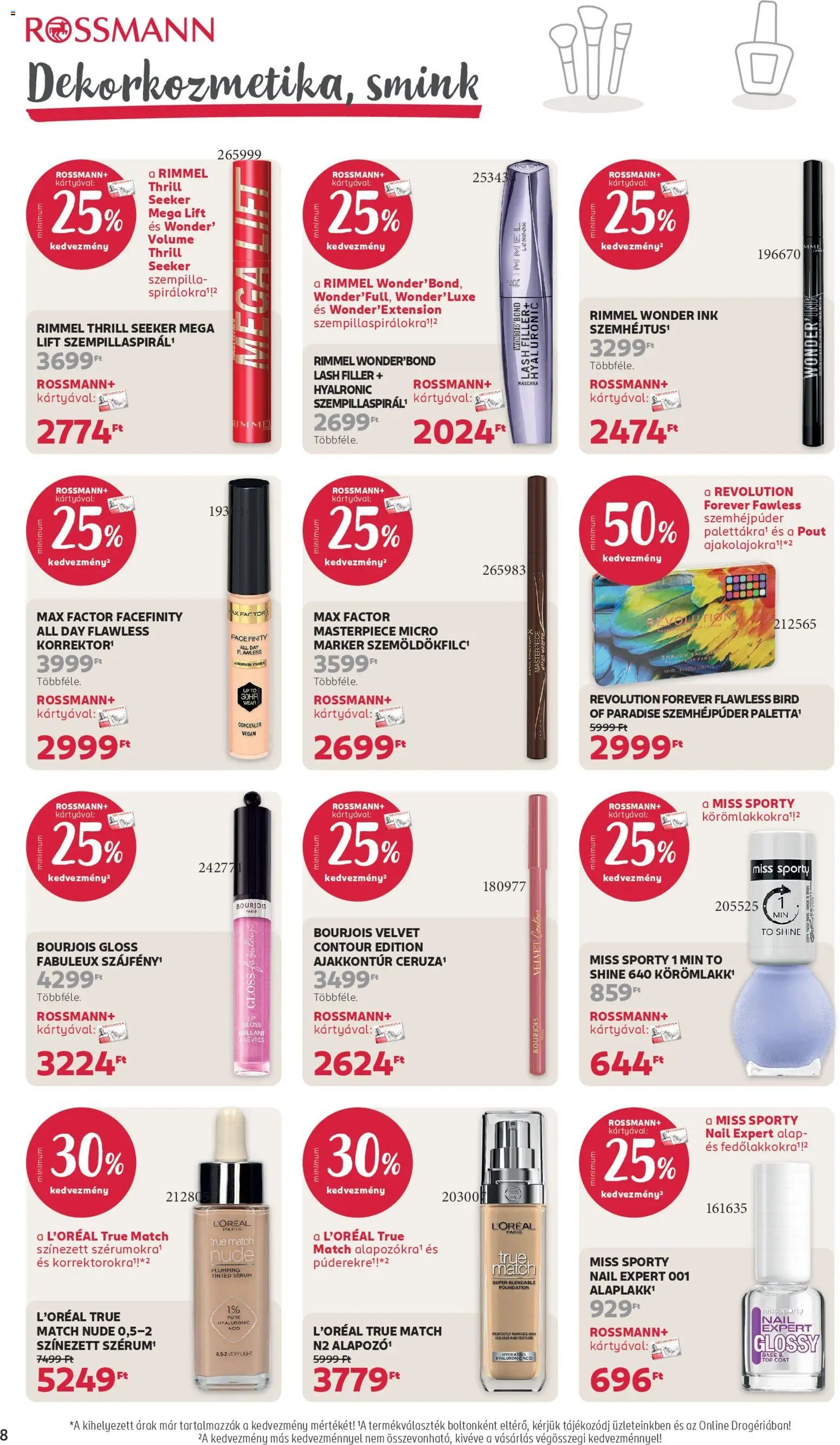 Rossmann újság 2026.03.30. Rossmann akciós újság (2026-03-30 - 2026-04-10)