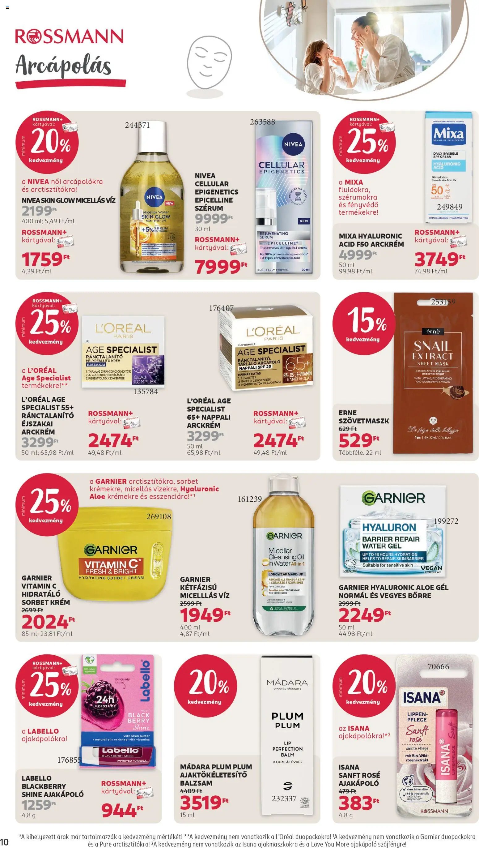 Rossmann újság 2026.03.30. Rossmann akciós újság (2026-03-30 - 2026-04-10)