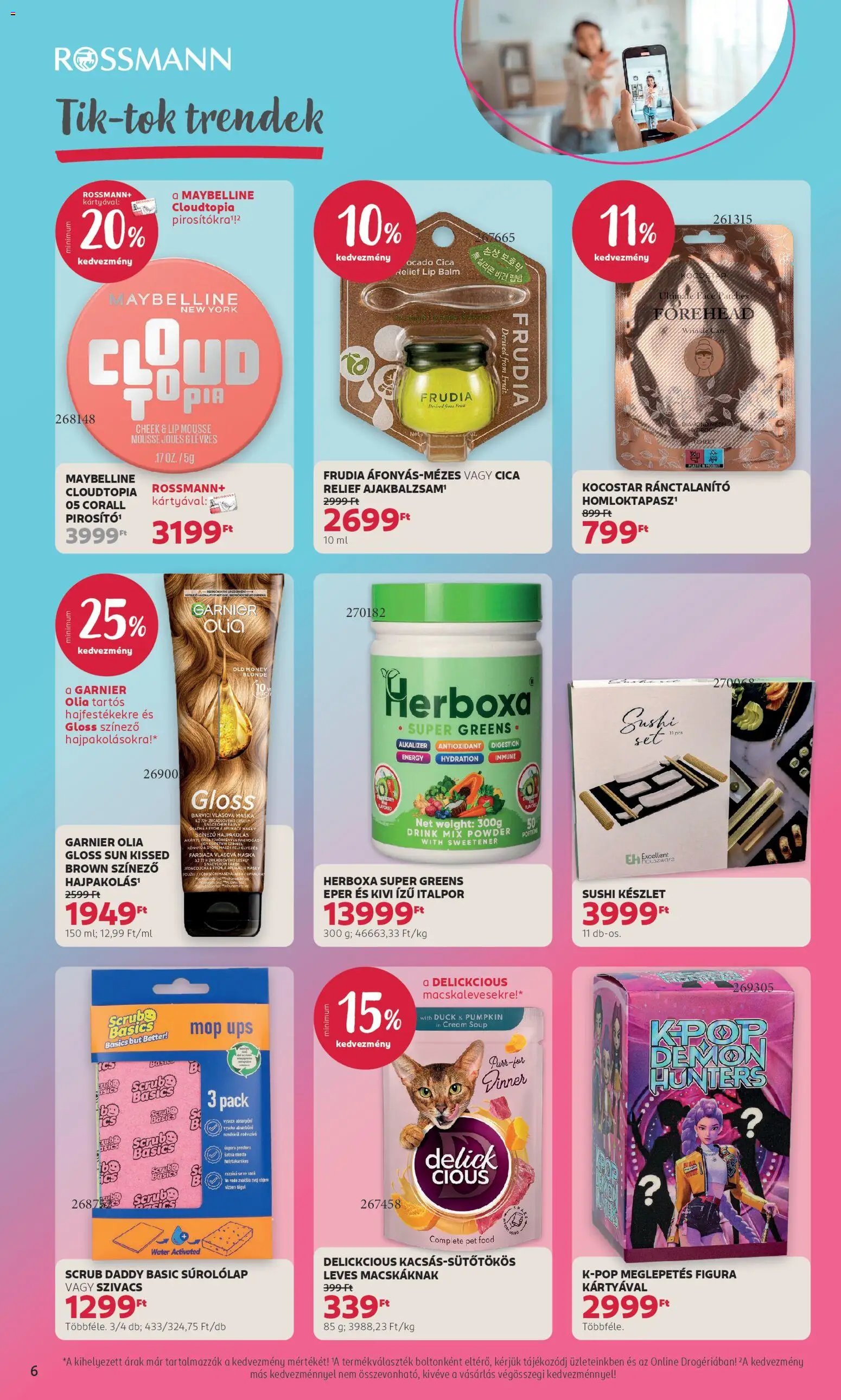 Rossmann újság 2026.03.30. Rossmann akciós újság (2026-03-30 - 2026-04-10)