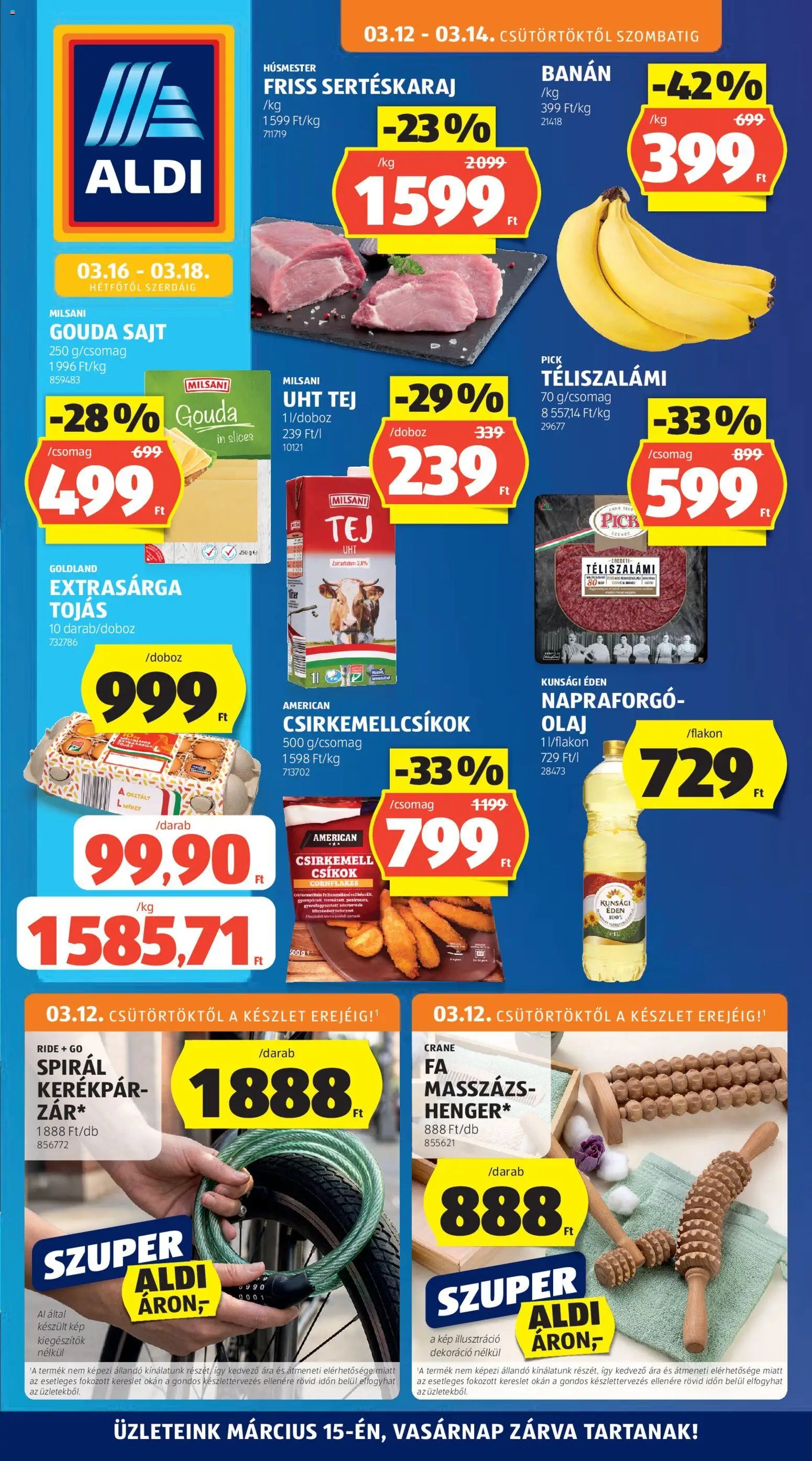 Aldi újság 2026.03.12. Aldi akciós újság (2026-03-12 - 2026-03-18)