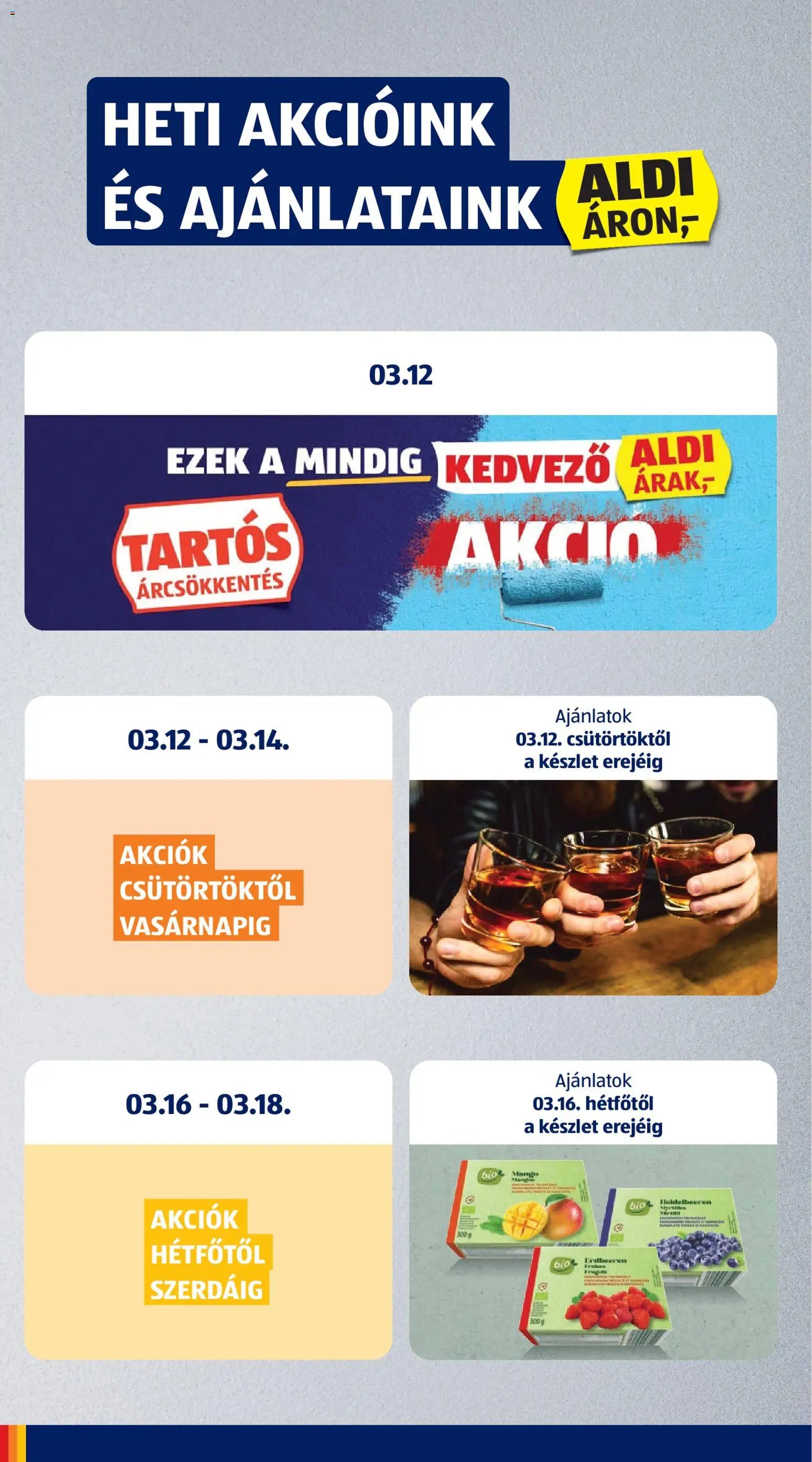 Aldi újság 2026.03.12. Aldi akciós újság (2026-03-12 - 2026-03-18)