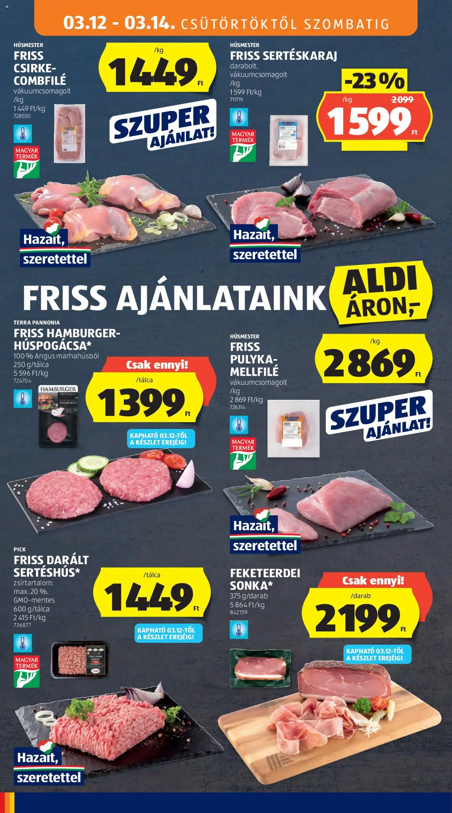 Aldi újság 2026.03.12. Aldi akciós újság (2026-03-12 - 2026-03-18)
