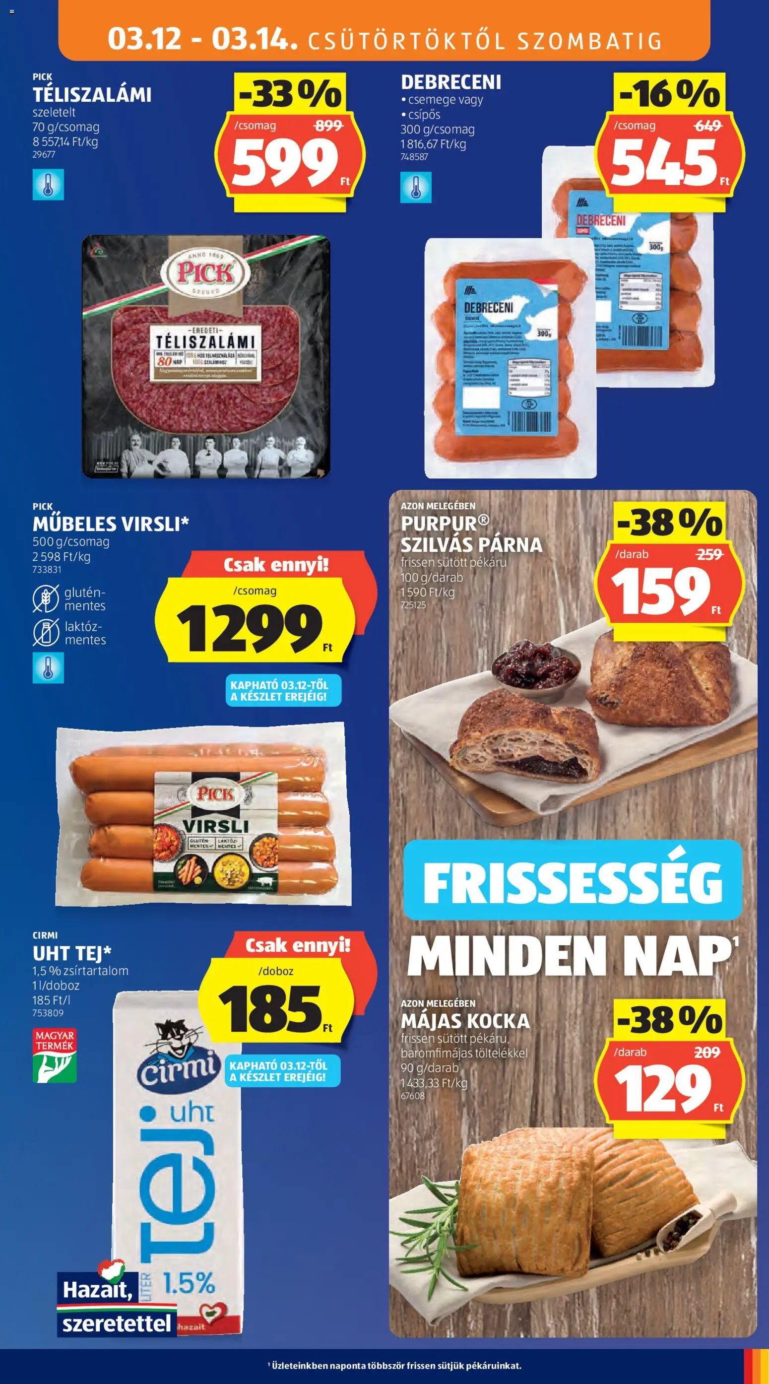 Aldi újság 2026.03.12. Aldi akciós újság (2026-03-12 - 2026-03-18)
