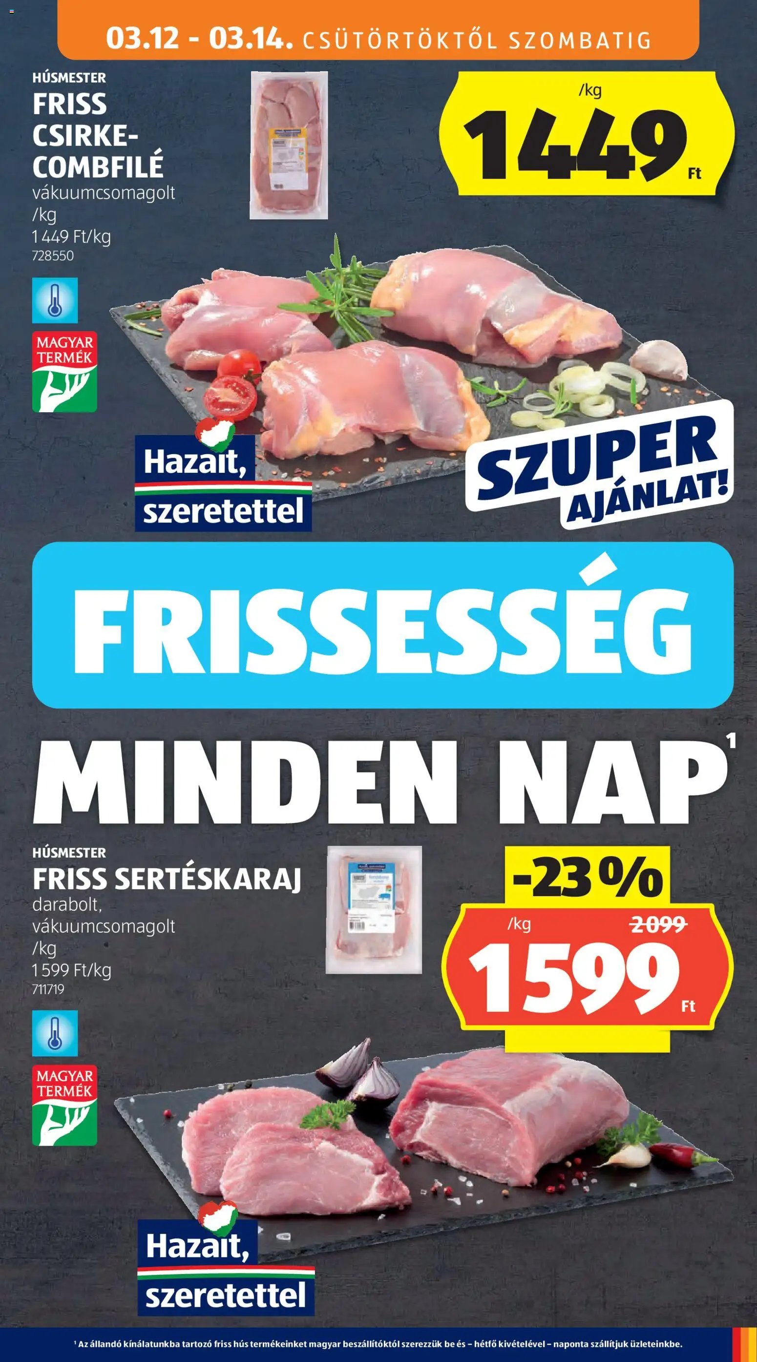 Aldi újság 2026.03.12. Aldi akciós újság (2026-03-12 - 2026-03-18)