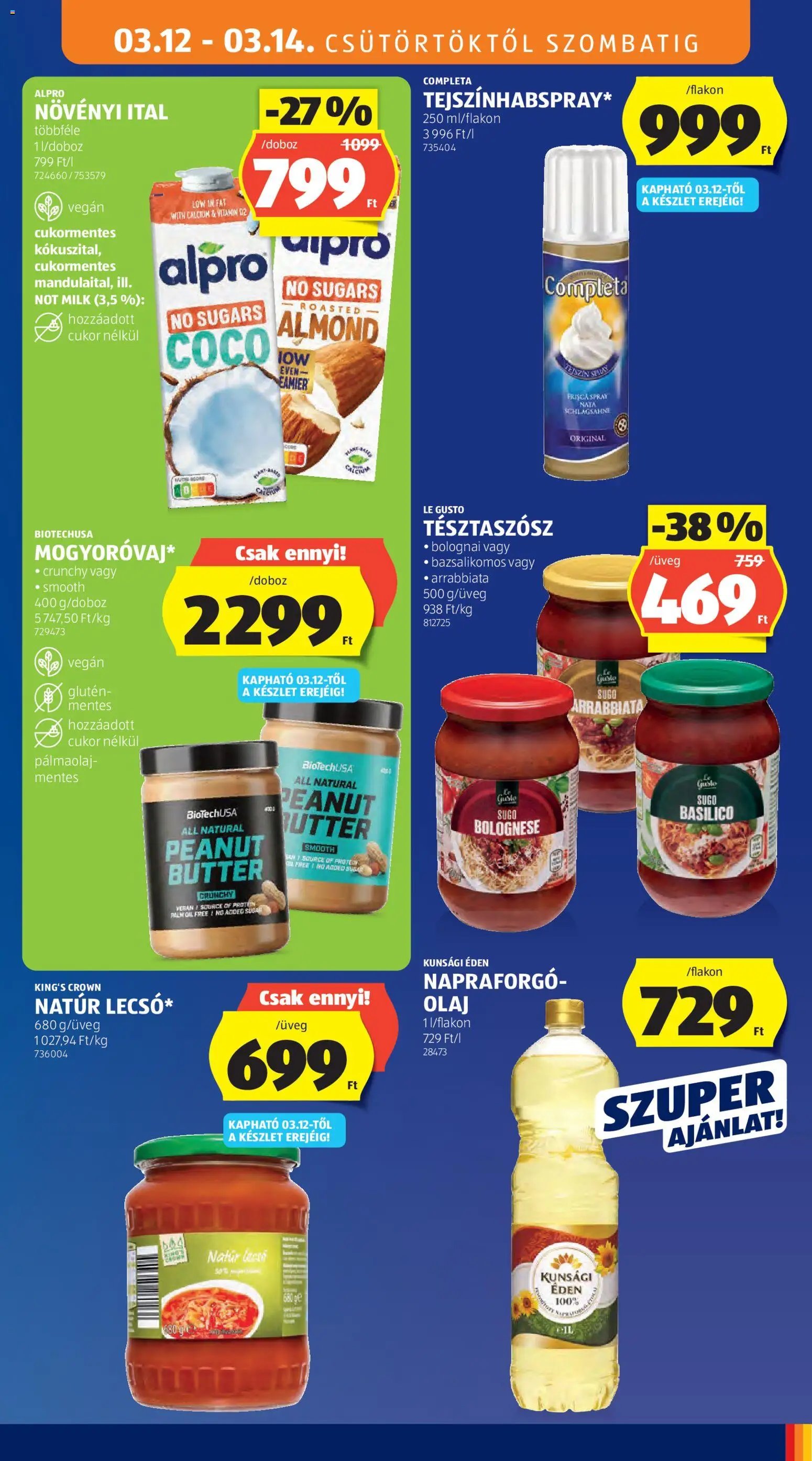 Aldi újság 2026.03.12. Aldi akciós újság (2026-03-12 - 2026-03-18)