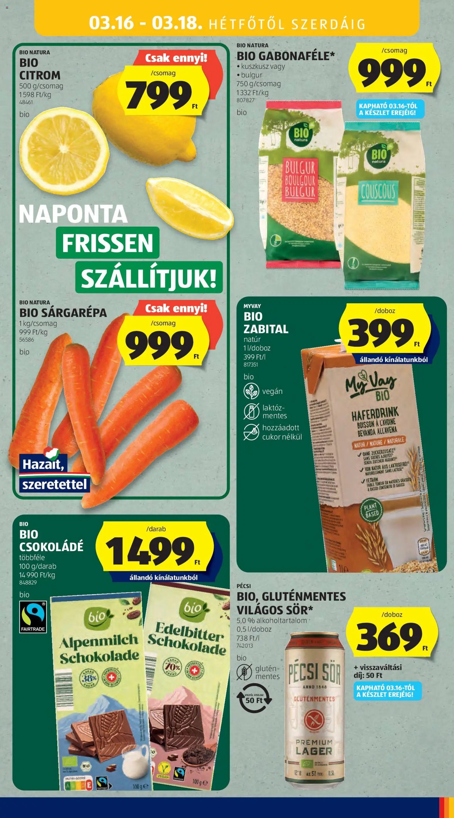 Aldi újság 2026.03.12. Aldi akciós újság (2026-03-12 - 2026-03-18)