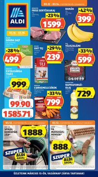 Aldi újság 2026.03.12. Aldi akciós újság (2026-03-12 - 2026-03-18)