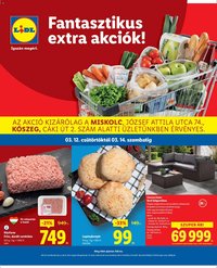 Lidl újság 2026.03.12. Lidl Miskolc, Kőszeg (2026-03-12 - 2026-03-14)