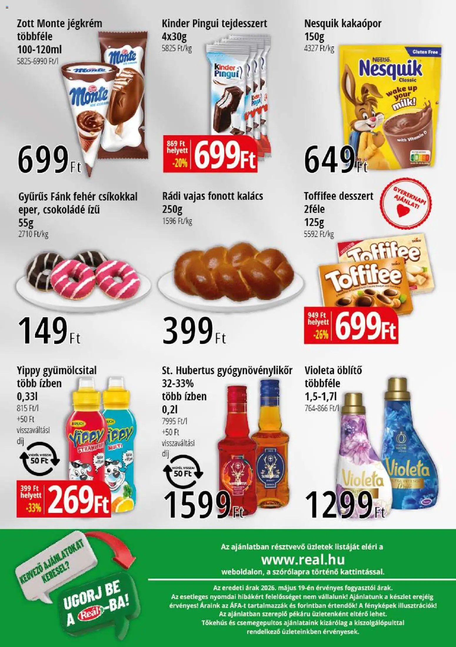 Reál újság 2026.05.28. Reál Bevásárló hétvége - Kelet Magyarország