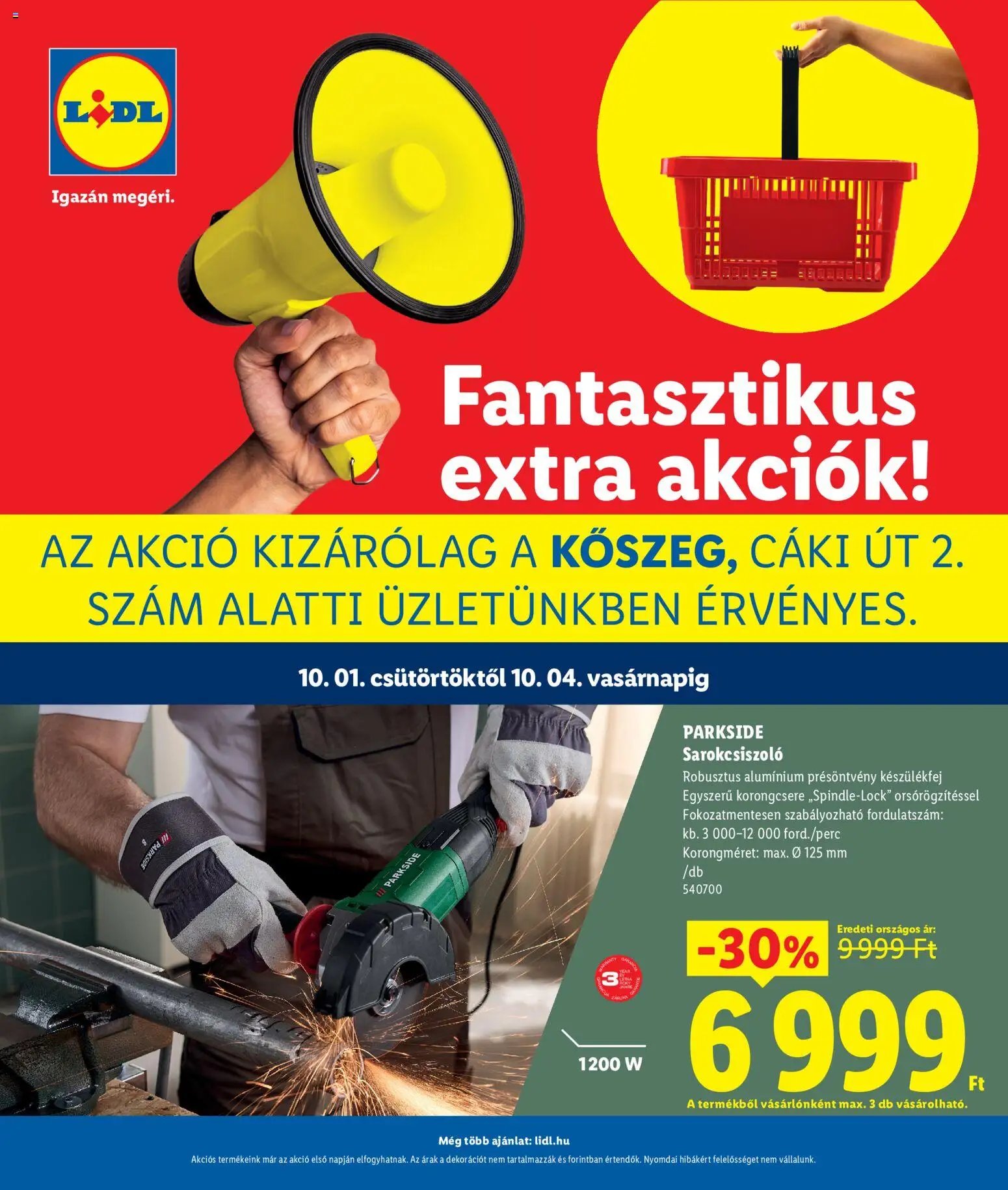 Lidl újság 2026.10.01. Lidl Kőszeg