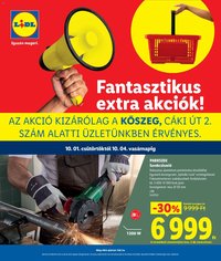 Lidl újság 2026.10.01. Lidl Kőszeg
