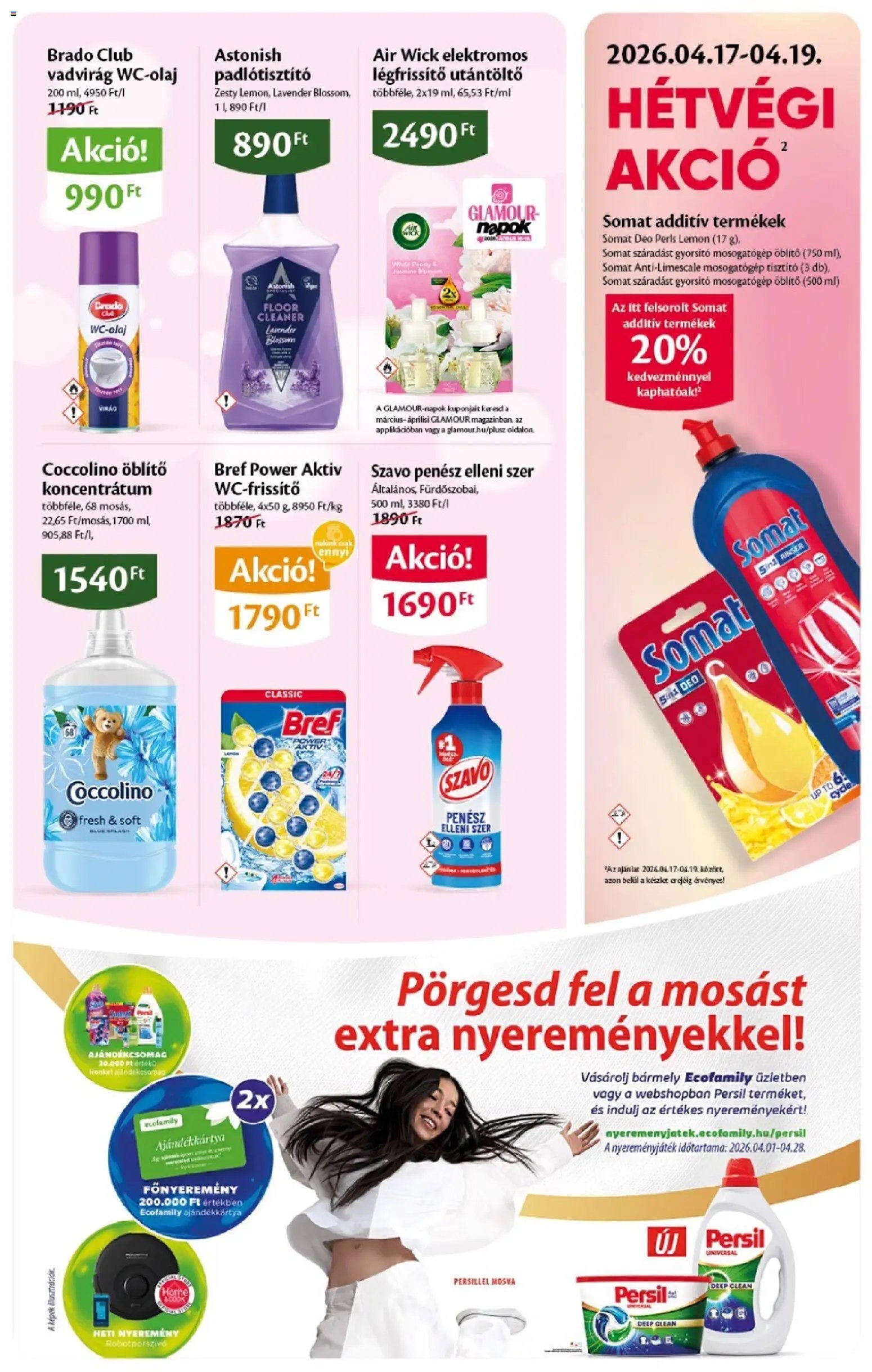 EcoFamily újság 2026.04.09. EcoFamily Akciós újság (2026-04-09 - 2026-04-19)