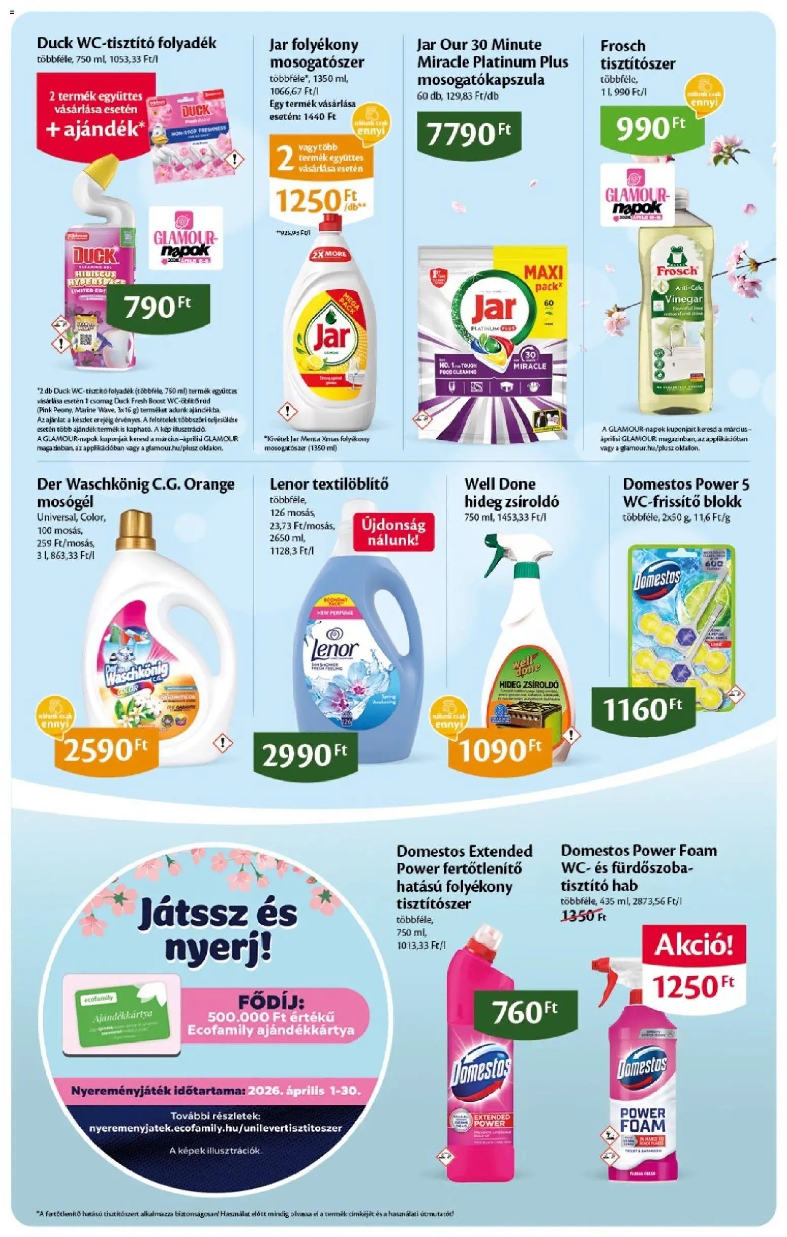 EcoFamily újság 2026.04.09. EcoFamily Akciós újság (2026-04-09 - 2026-04-19)
