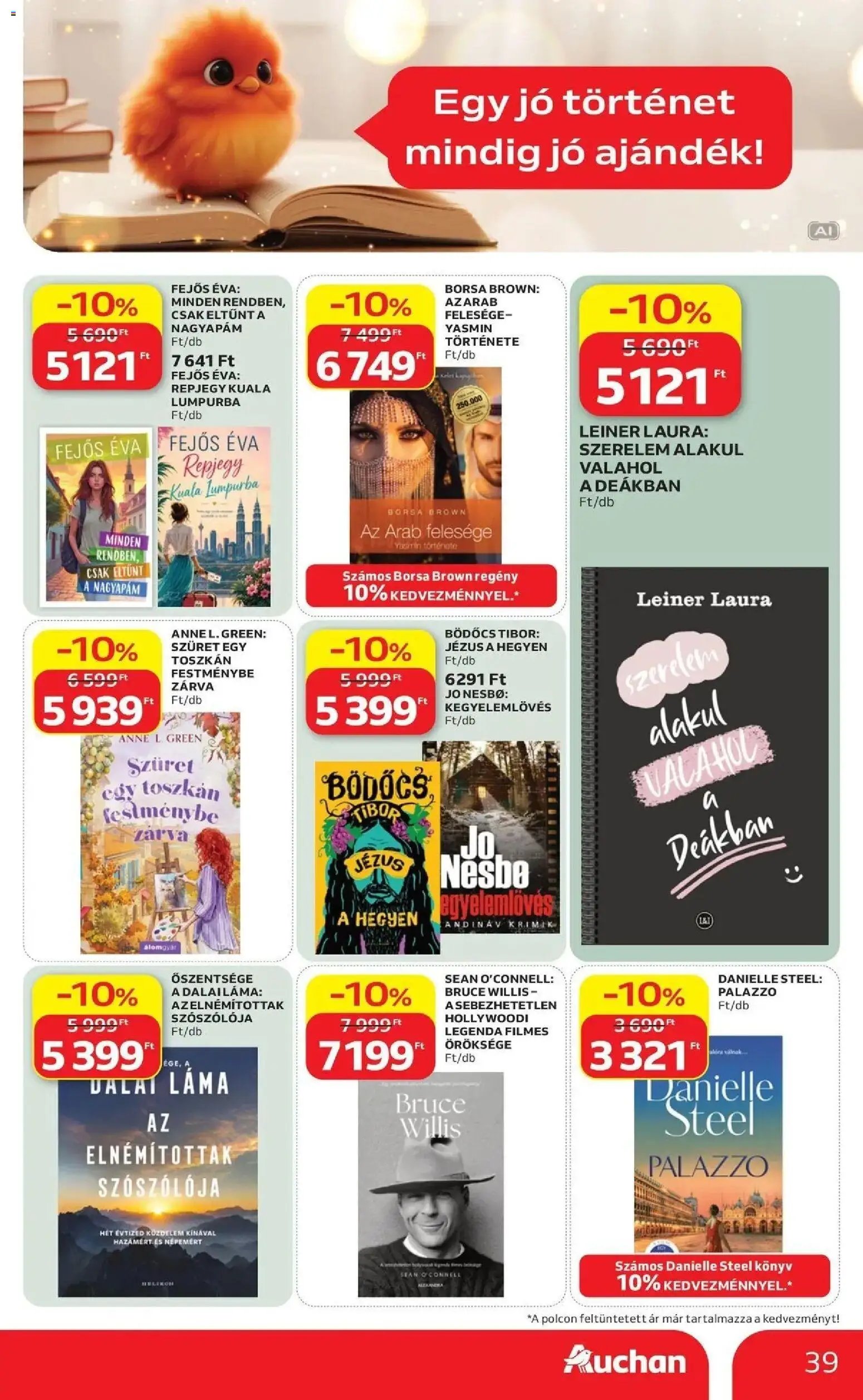 Auchan akciós újság Szolnok 2026.10.29. - lapozható formában szórólap ✳️