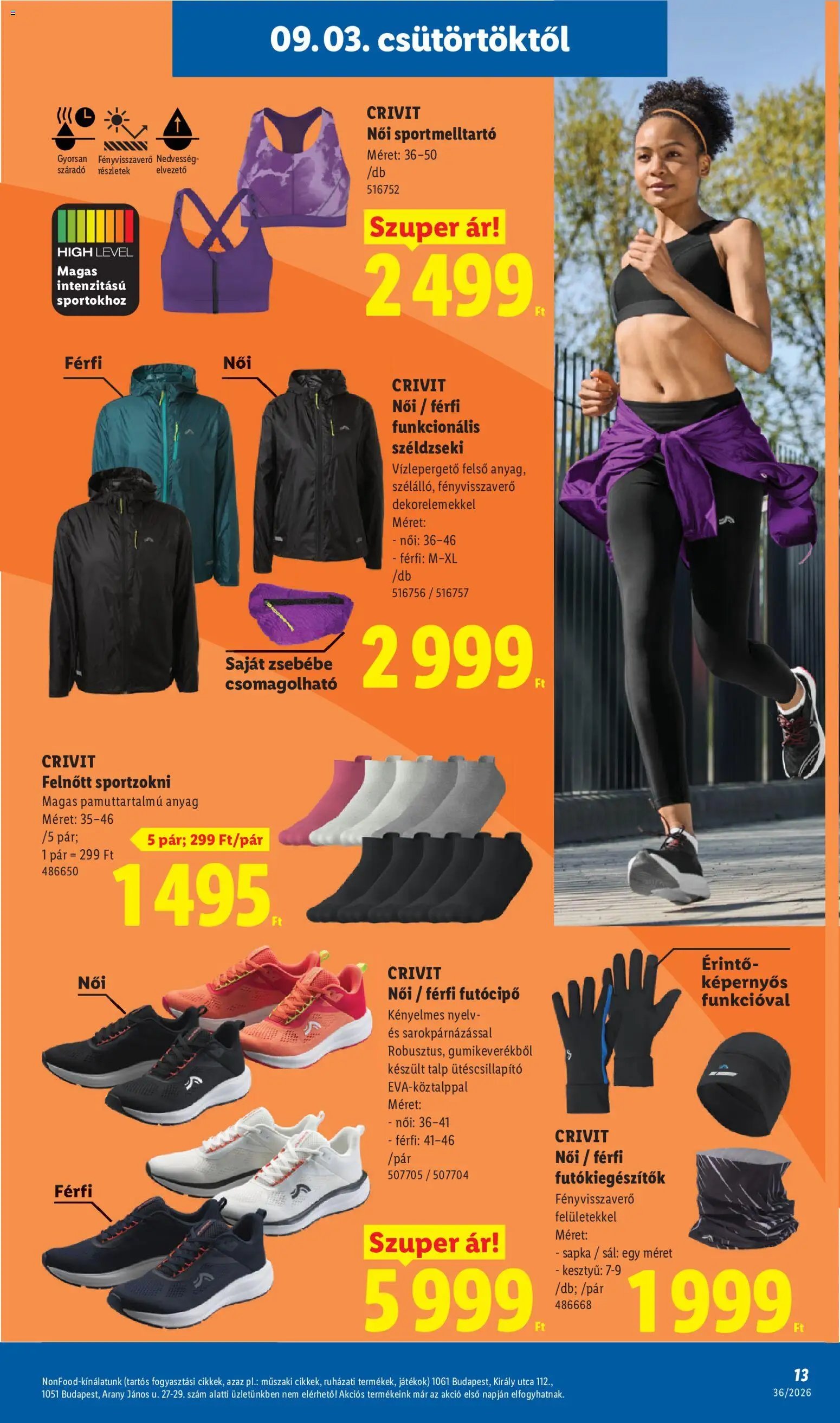Lidl újság 2026.09.03. Lidl Nonfood kínálatunk