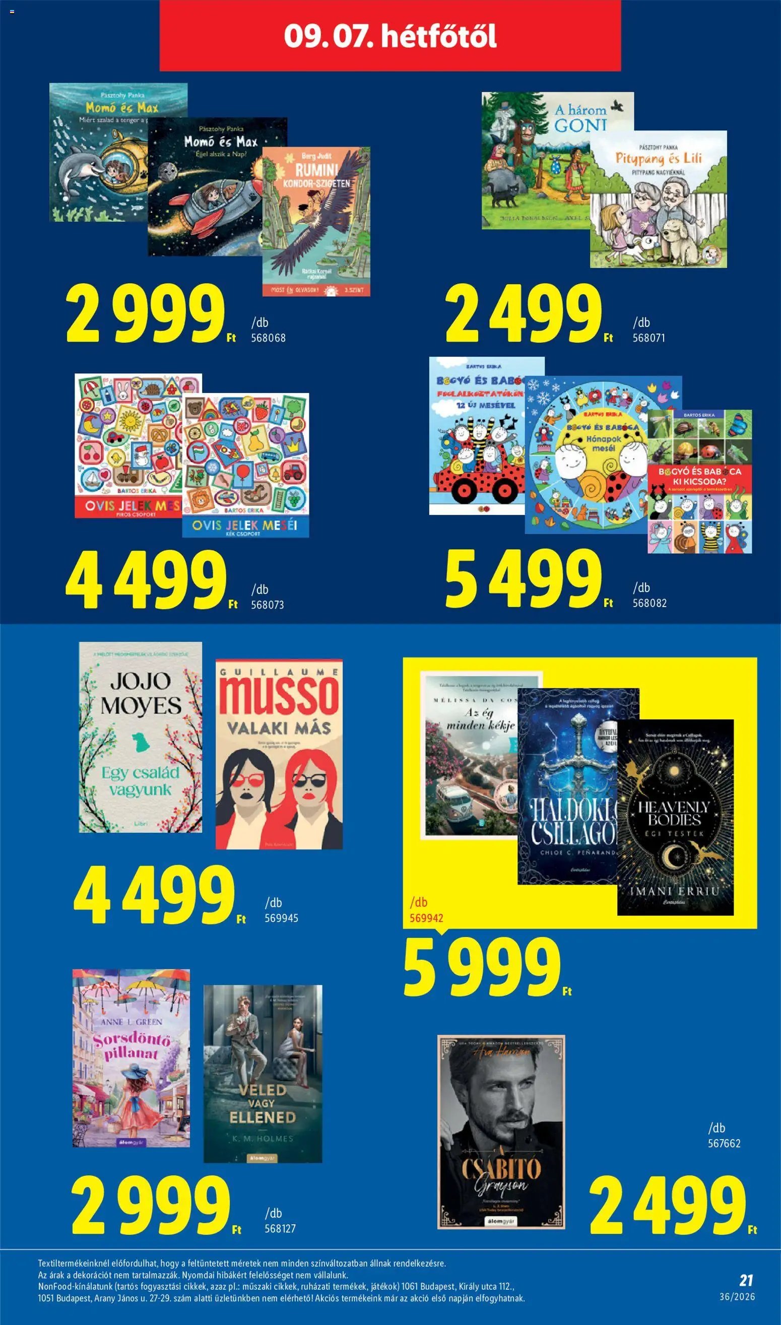 Lidl újság 2026.09.03. Lidl Nonfood kínálatunk